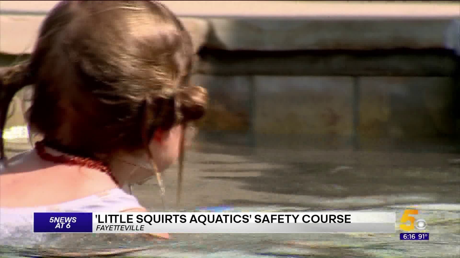 Little Squirts Aquatics Teaching Young Children Water Survival Skills