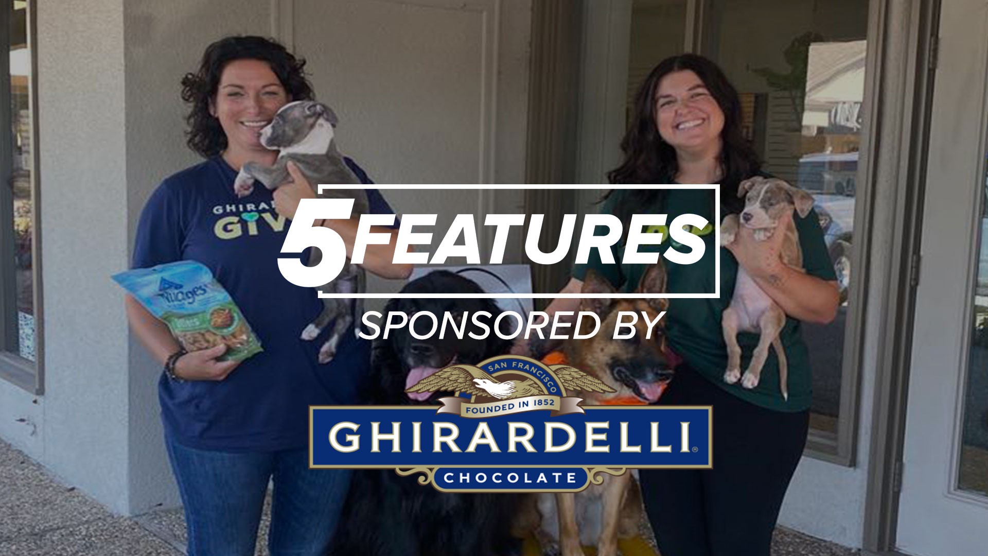 5Features: Ghirardelli and Big Paws