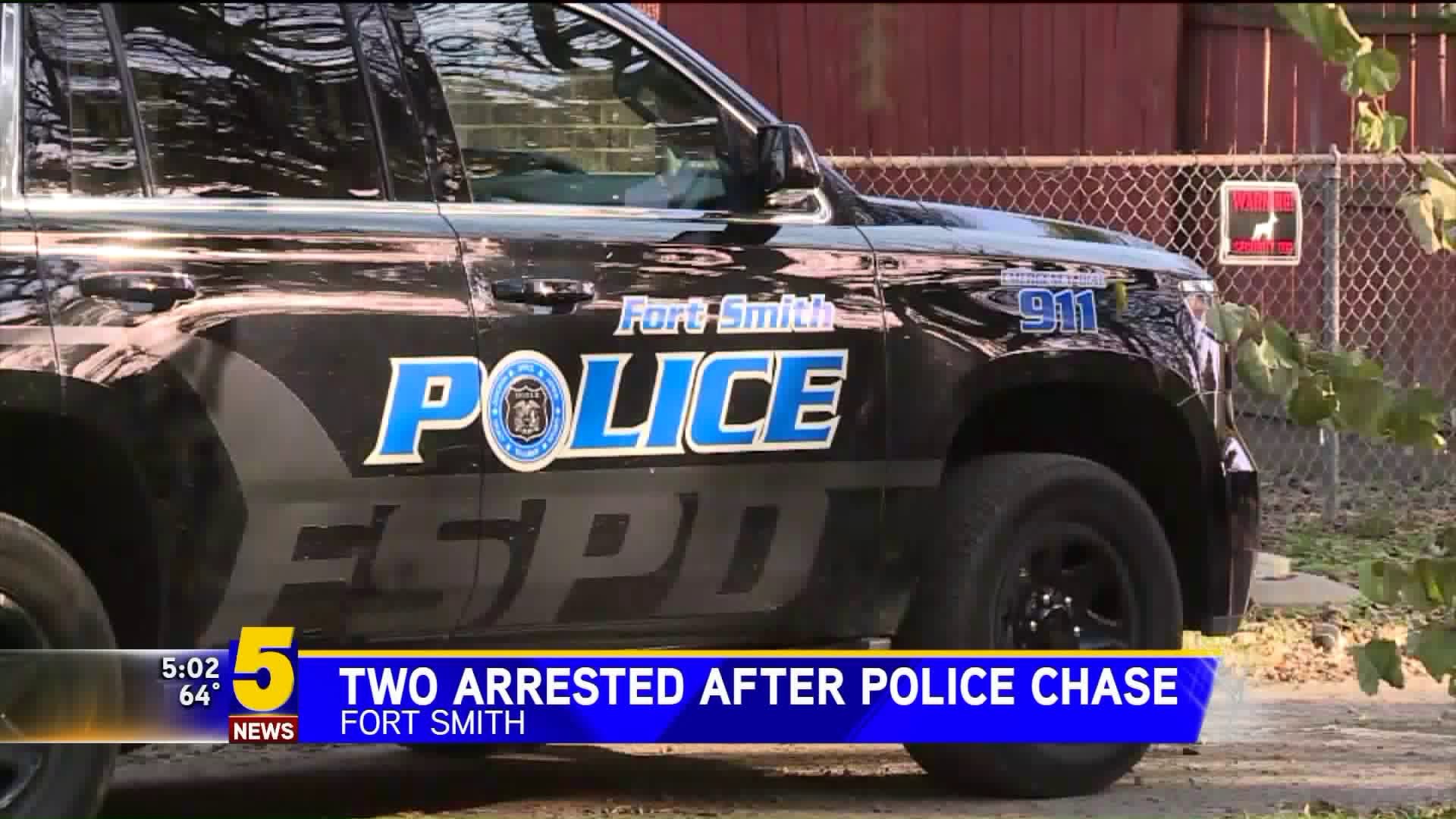 Arrest Made In Fort Smth Police Chase