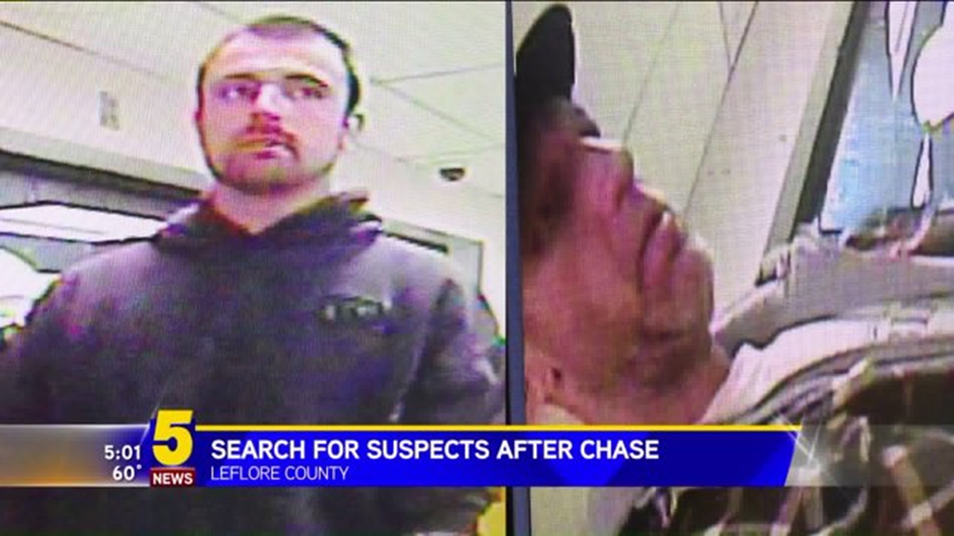 Search for Suspects After Chase in LeFlore County