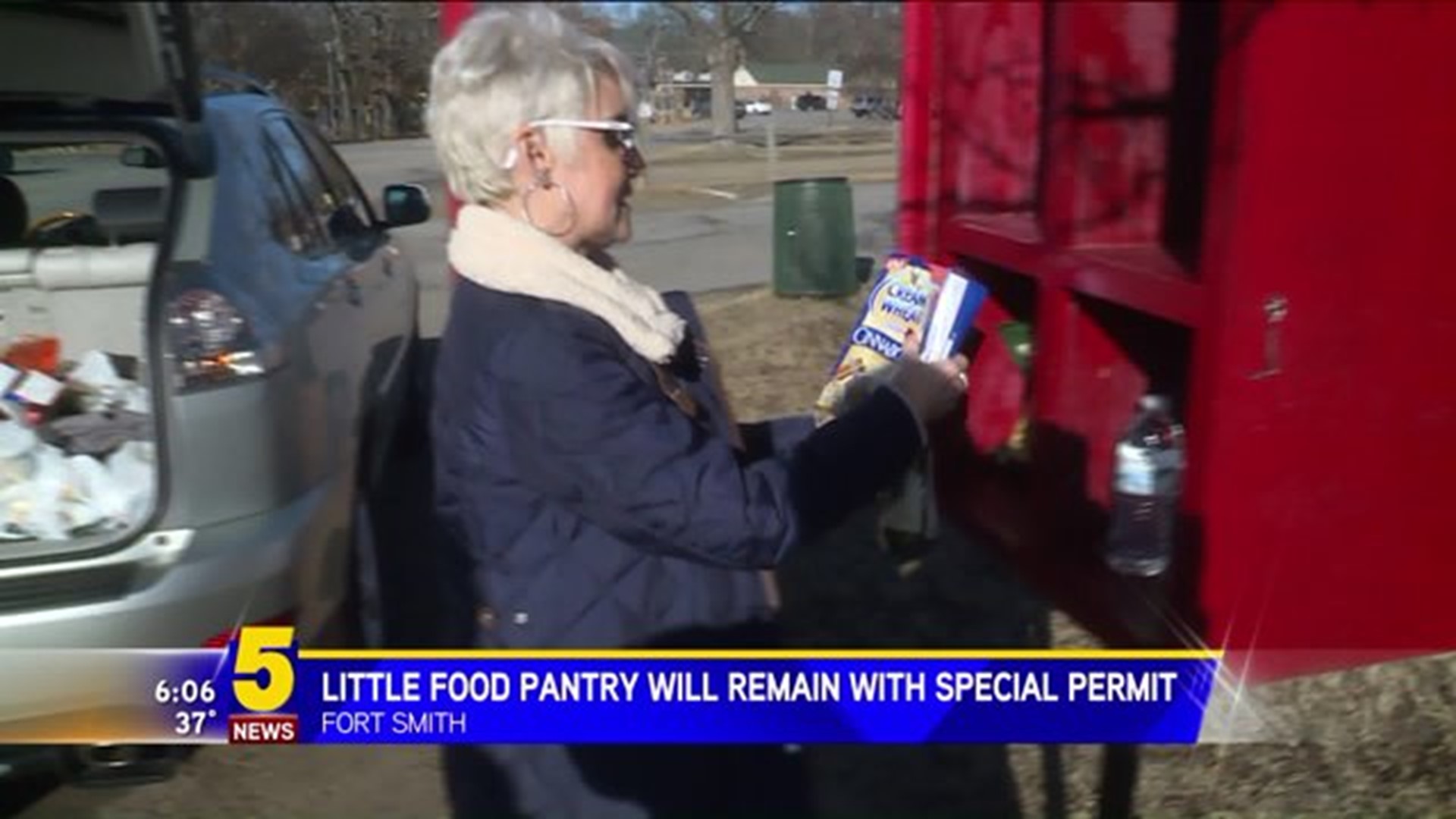 Little Food Pantry Will Remain With Special Permit