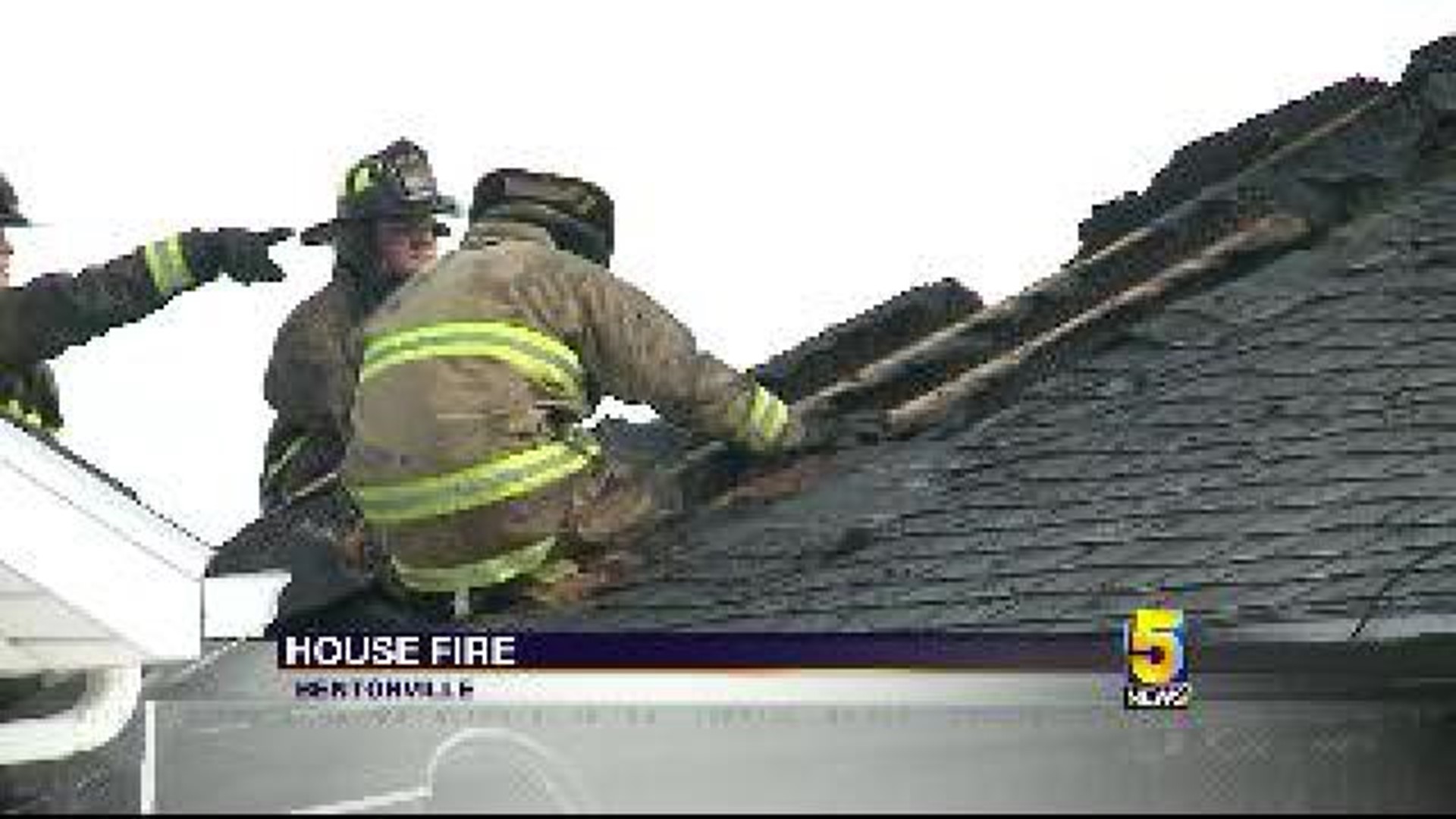 Crews Battle Bentonville House Fire