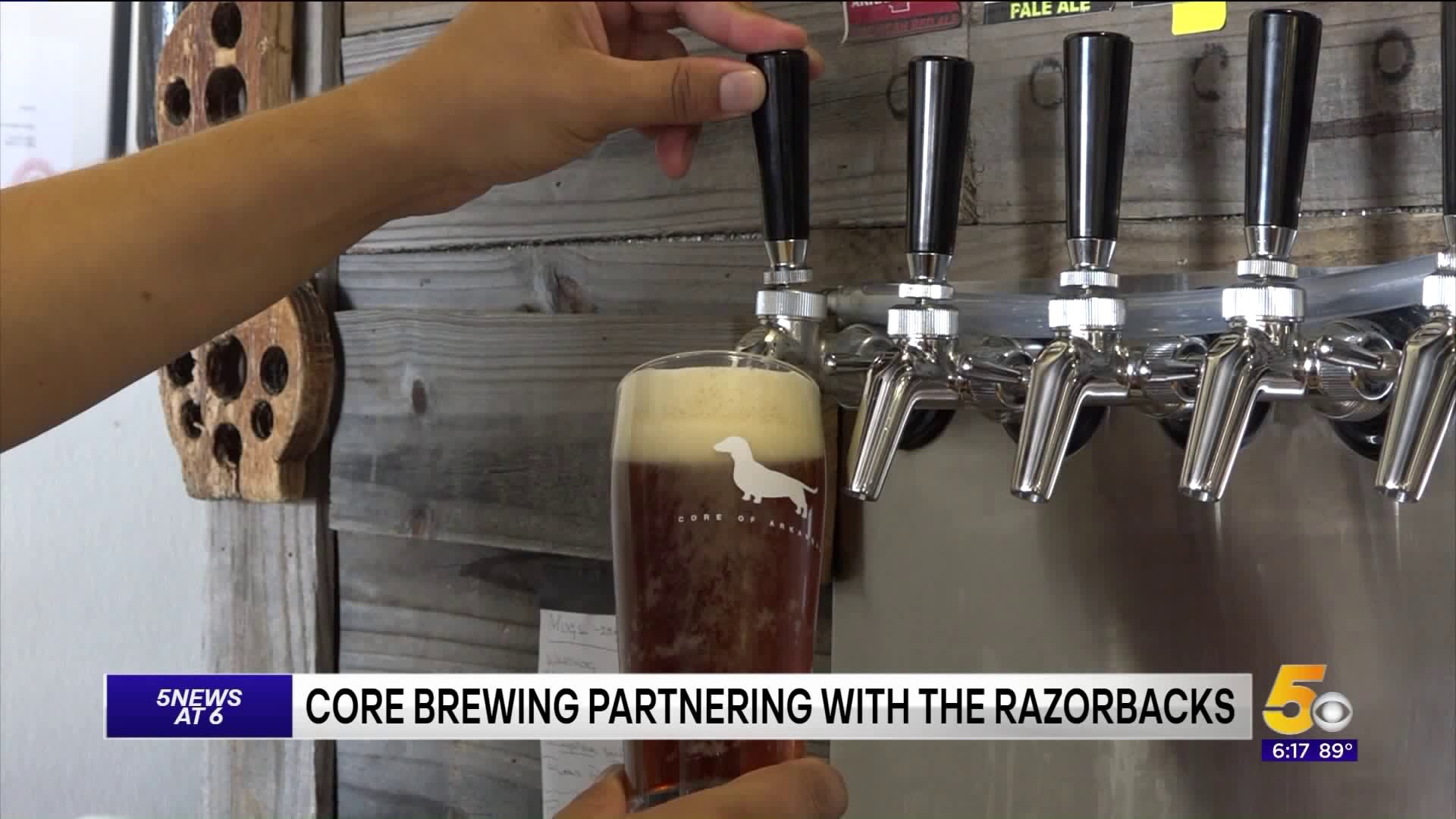 Core Brewing Partnering With The Razorbacks