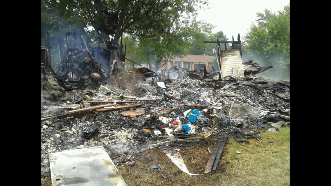 Fire Destroys Mansfield Home