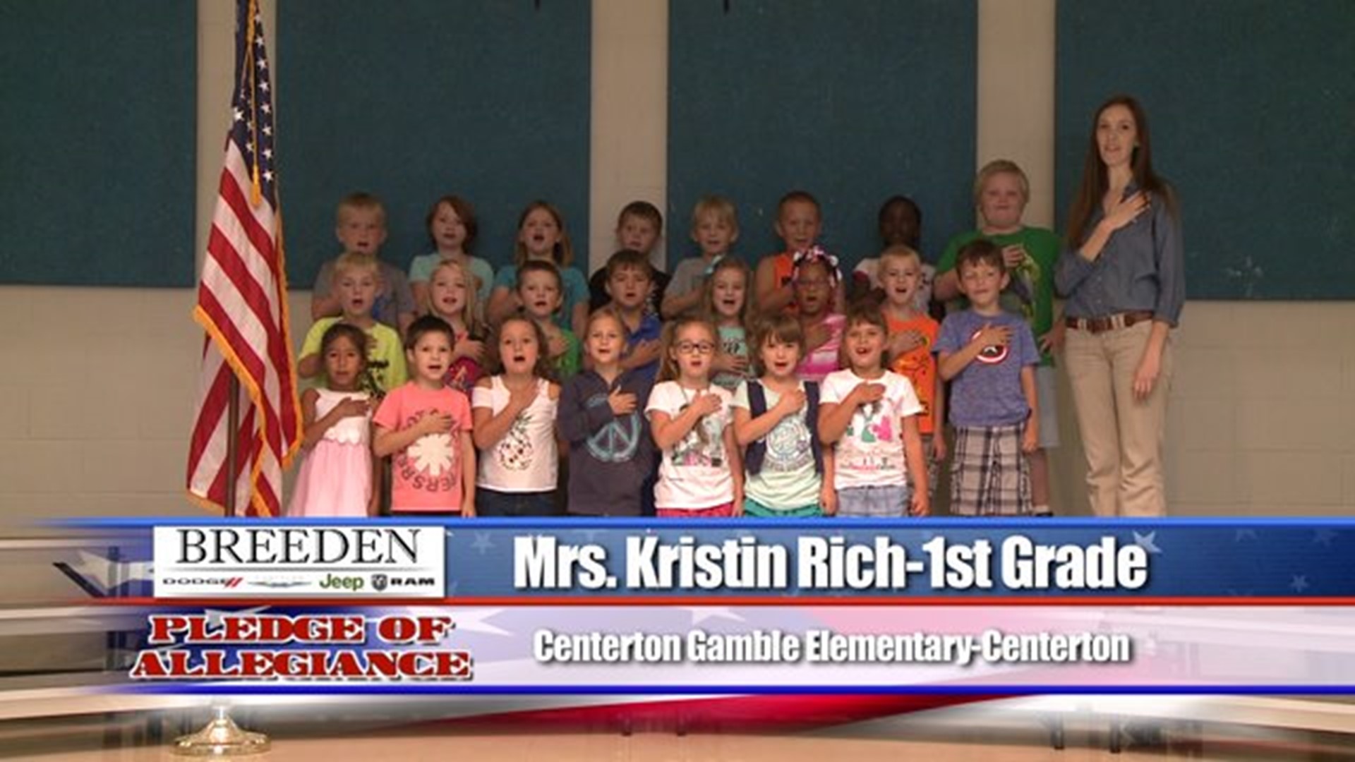 Centerton Gamble Elementary, Centerton - Mrs. Kristin Rich - 1st Grade