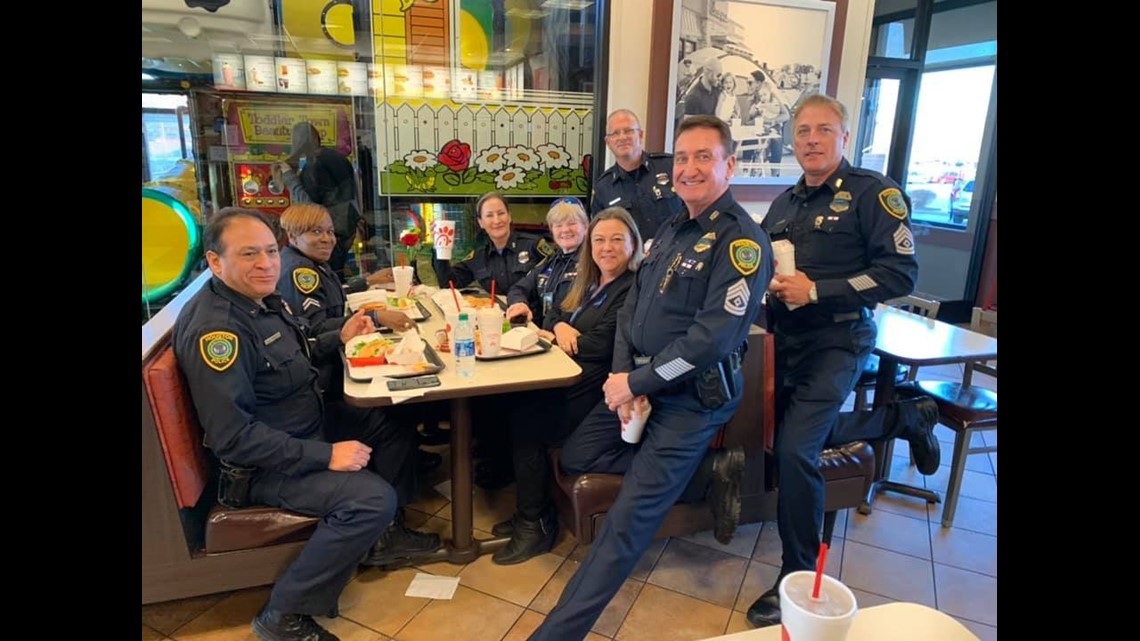 West Fork PD Crosses Paths With Houston PD During Fallen Officer’s