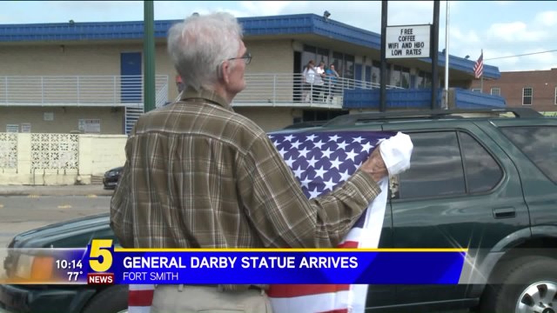 Darby Monument Comes To Fort Smith