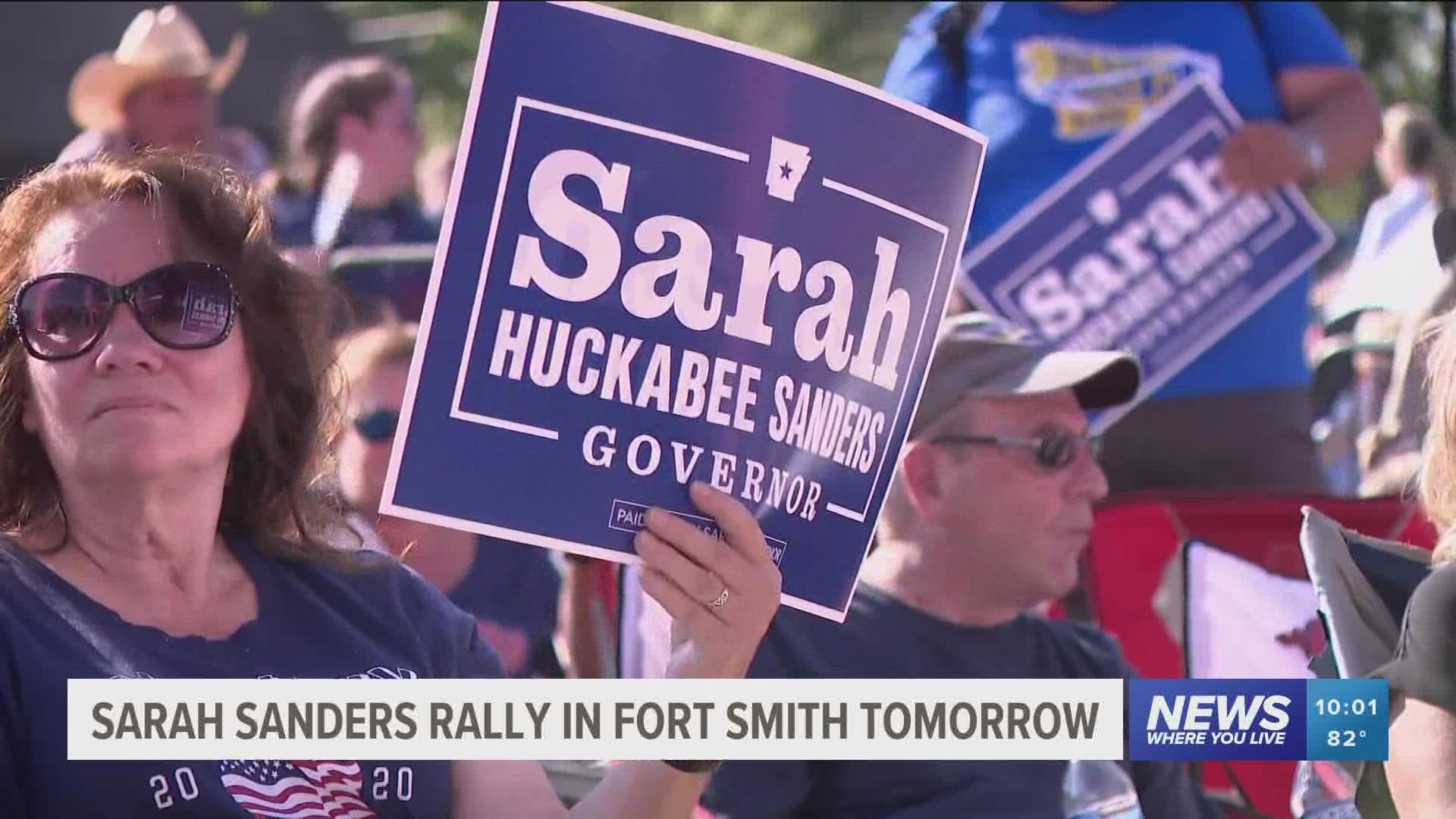 The Sanders rally will begin at 5:30 p.m. at the Riverfront Amphitheater on Sept. 7 and is open to the public.