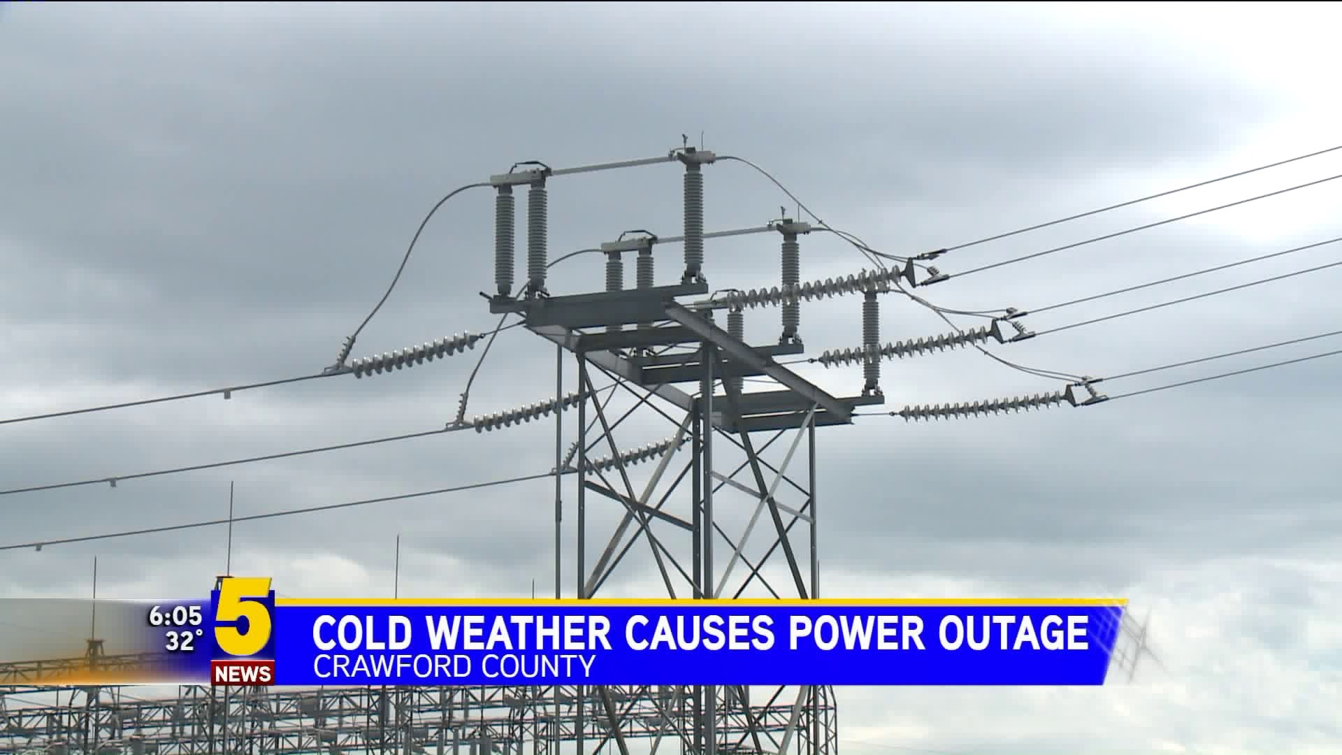 Cold Weather Causes Power Outage