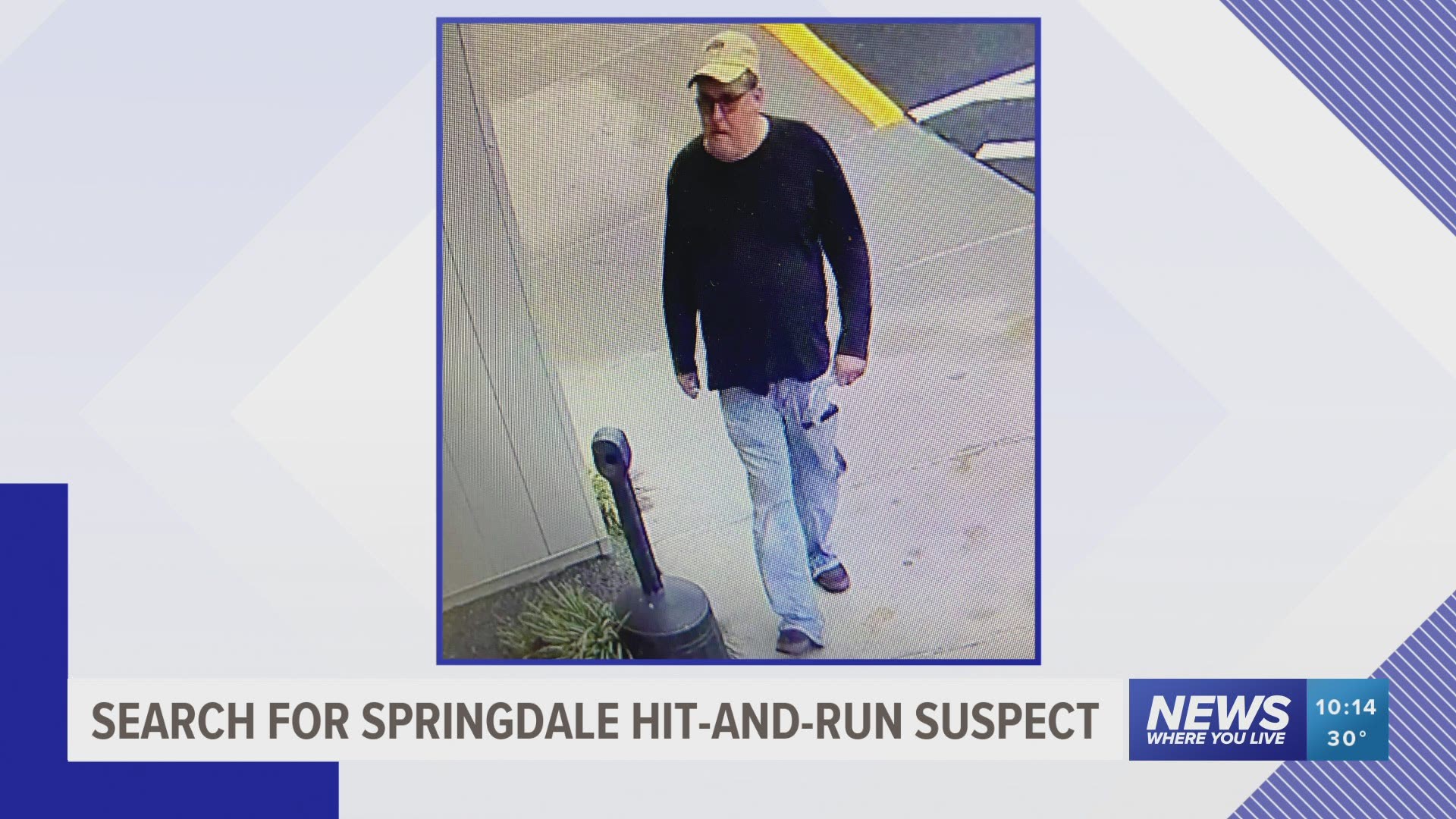 Springdale Police search for hit-and-run suspect