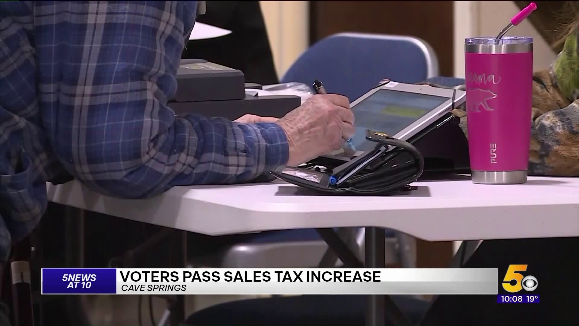 Cave Springs Voters Pass Sales Tax Increase