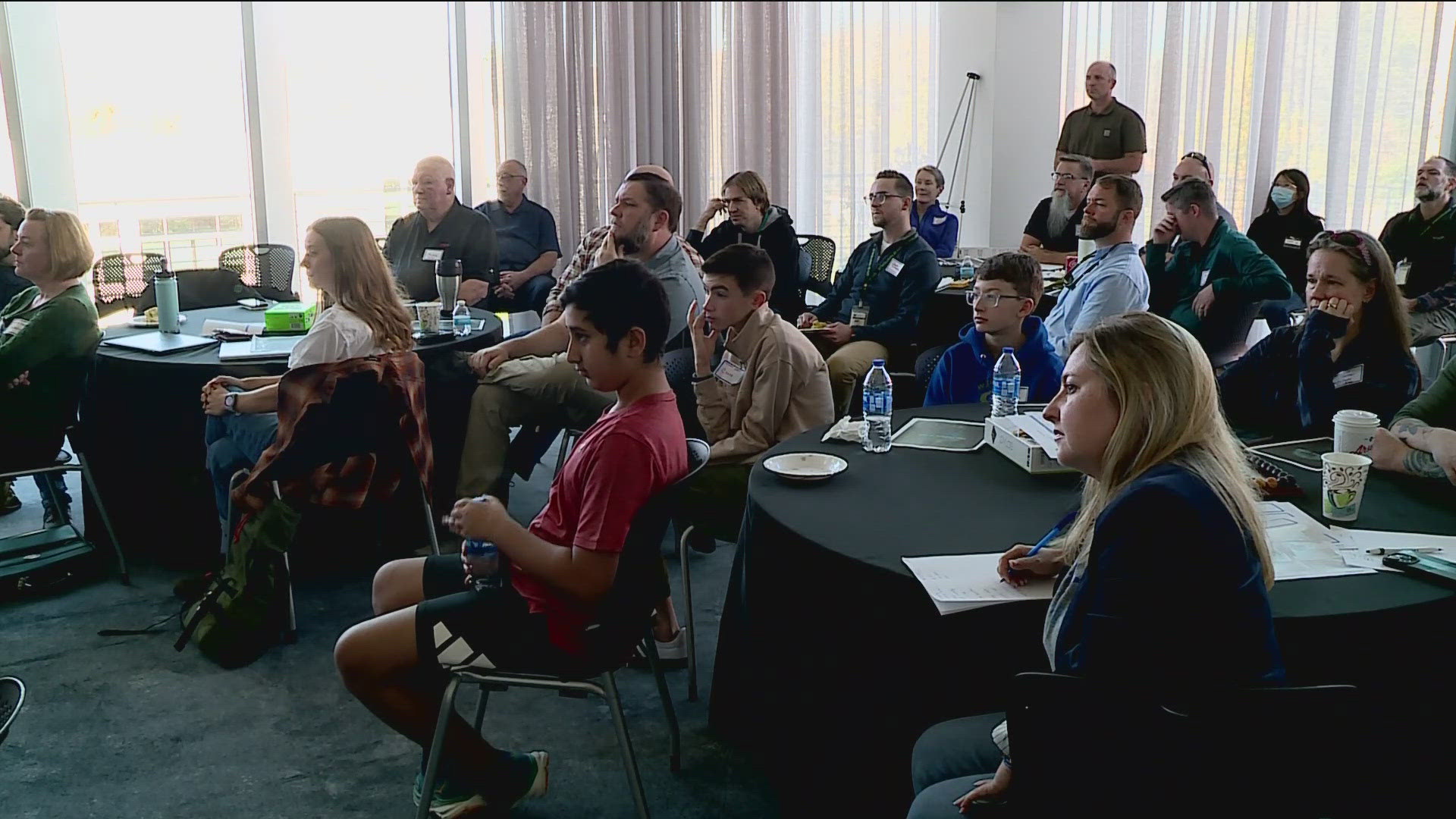 Today, GIS users from across the region came to the library to talk about recent trends in the industry.