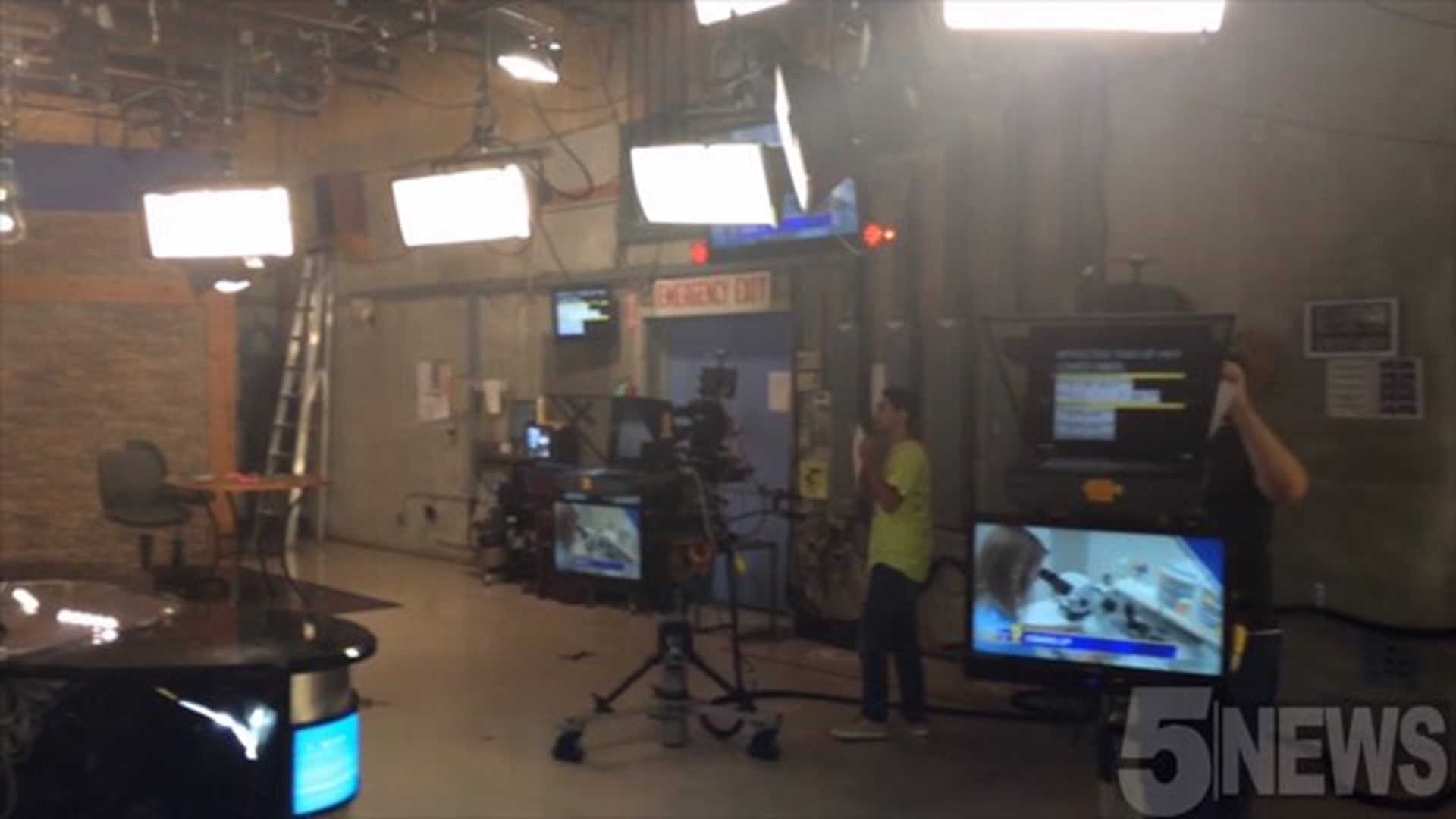 Inside a Commercial Break at 5NEWS