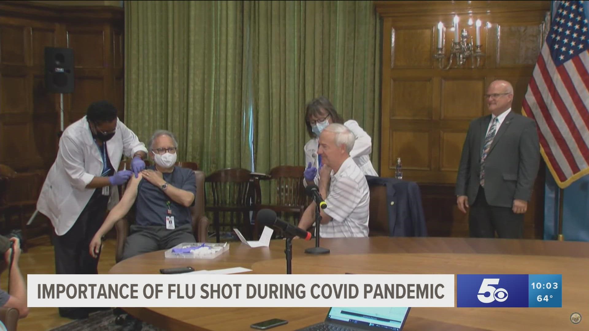 With Flu season is now underway, Arkansas Governor Asa Hutchinson is encouraging residents to take the virus seriously and take proper precautions.