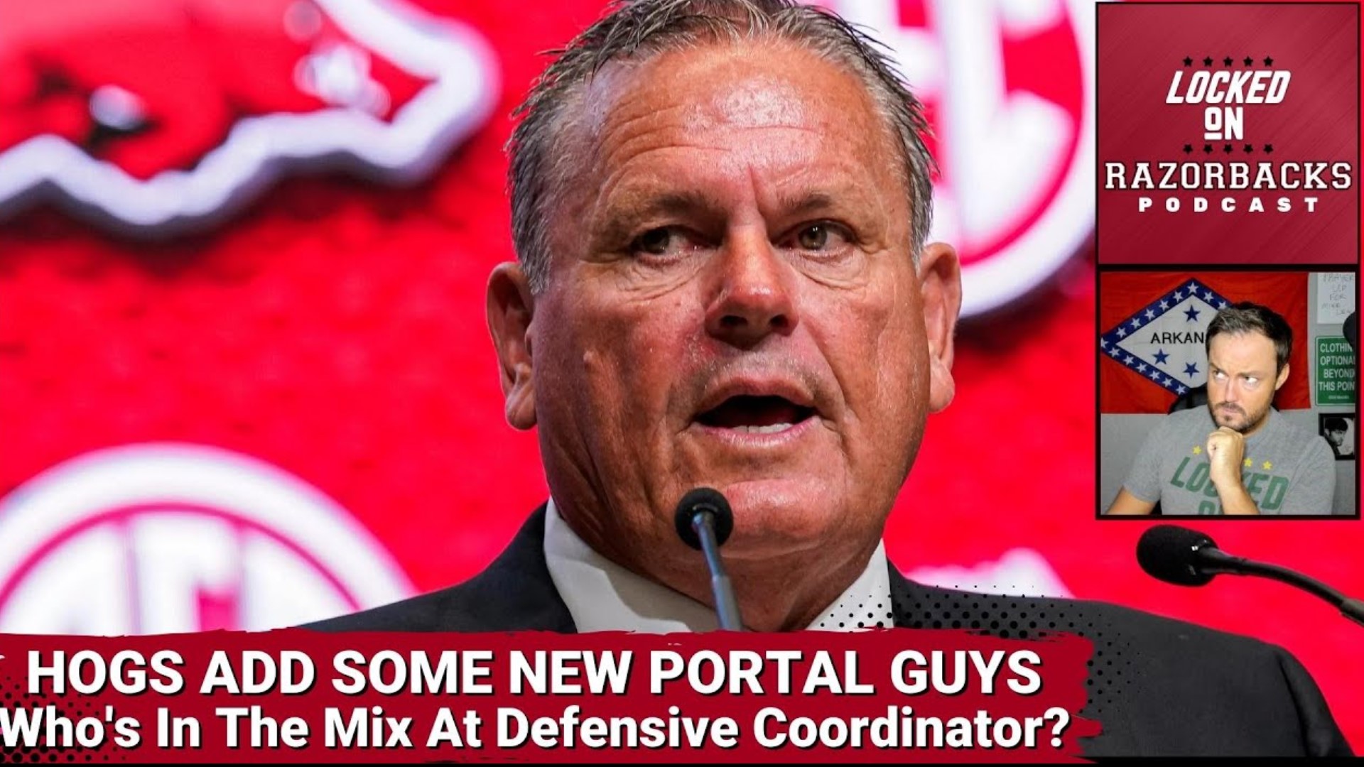 John Nabors gives updates on the Razorback Football team bringing in new crucial additions from the transfer portal and the latest on a new defensive coordinator.