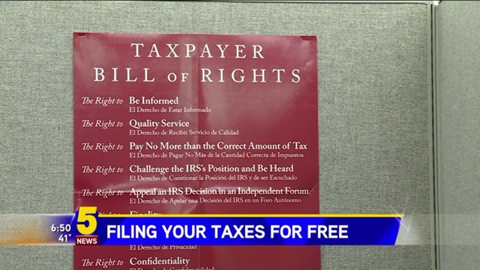 FILING TAXES FOR FREE