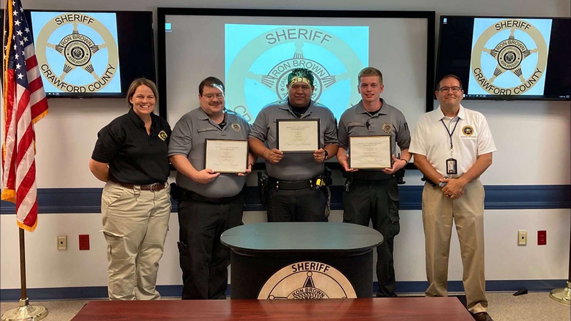 Award ceremony held for Crawford Co. Detention Center employees