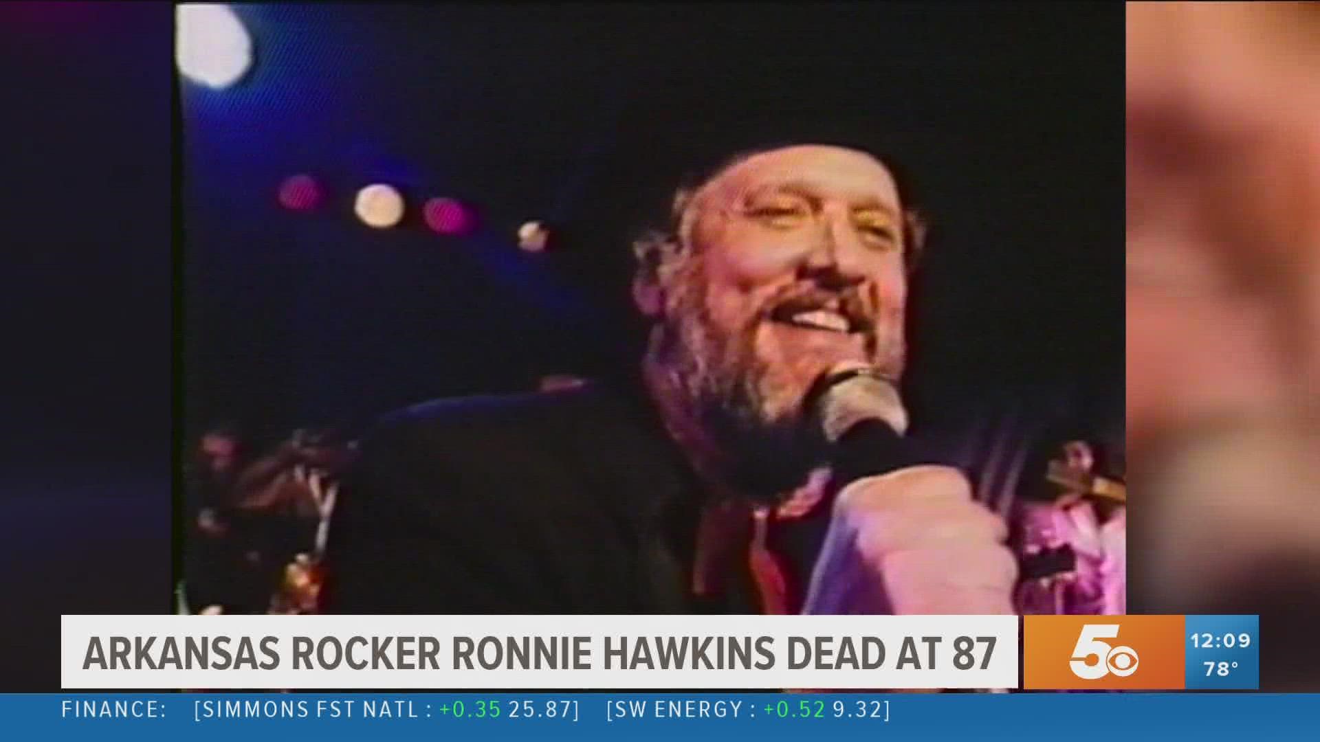 Arkansas native Ronnie Hawkins has passed away at the age of 87. His wife confirmed his death on Sunday morning after due to illness.