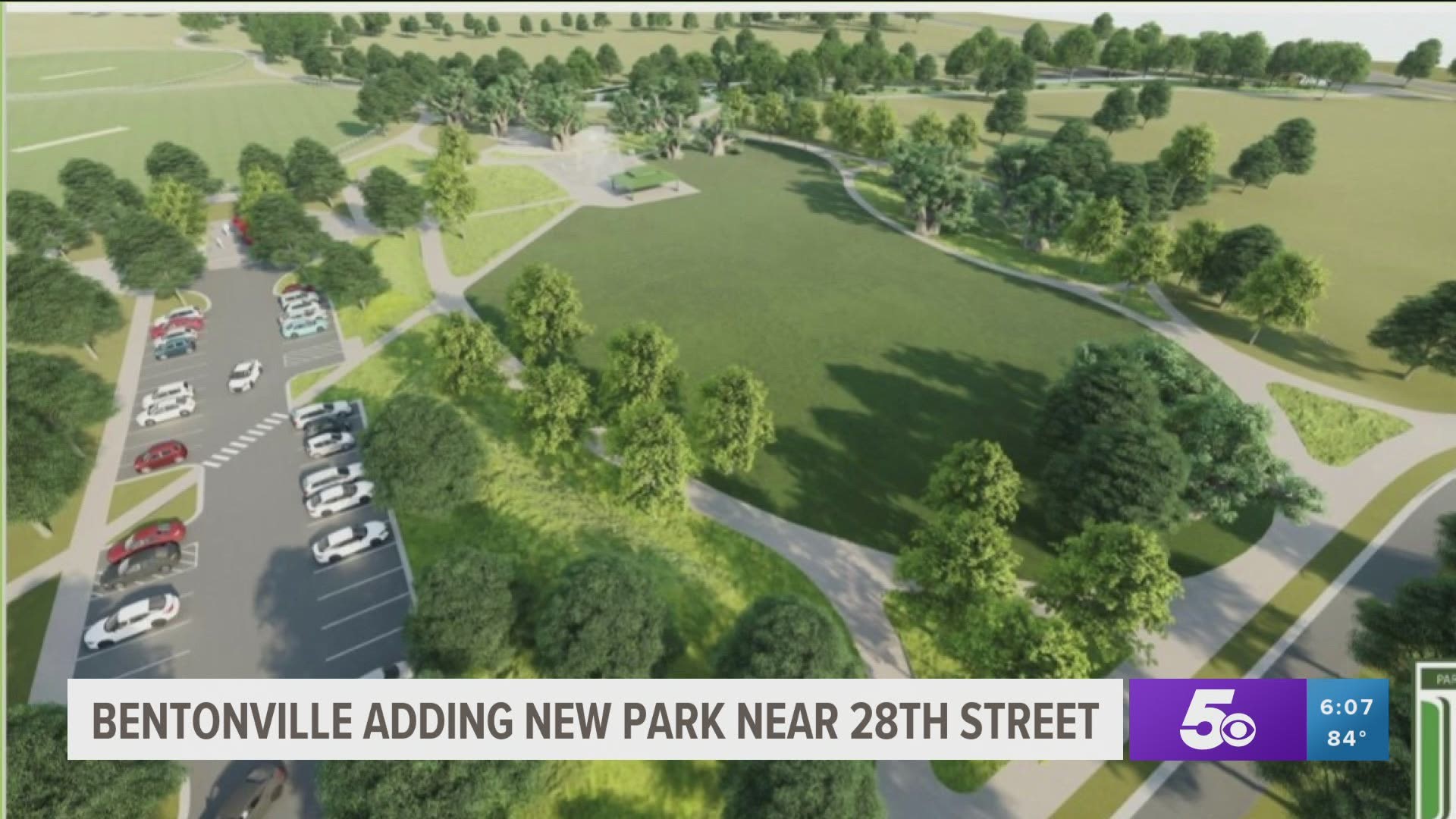 The City of Bentonville hopes the new park will attract it's younger residents.