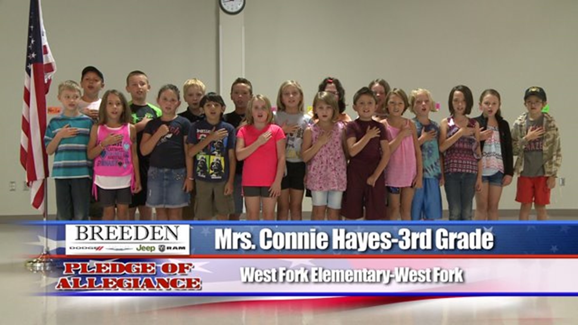 Mrs. Connie Hayes- 3rd Grade- West Fork Elementary- West Fork