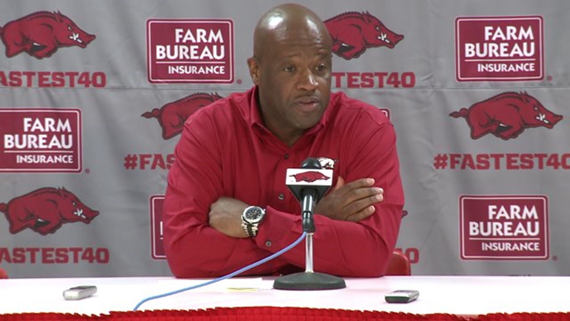 Mike Anderson Talks Exhibition Opener Part I