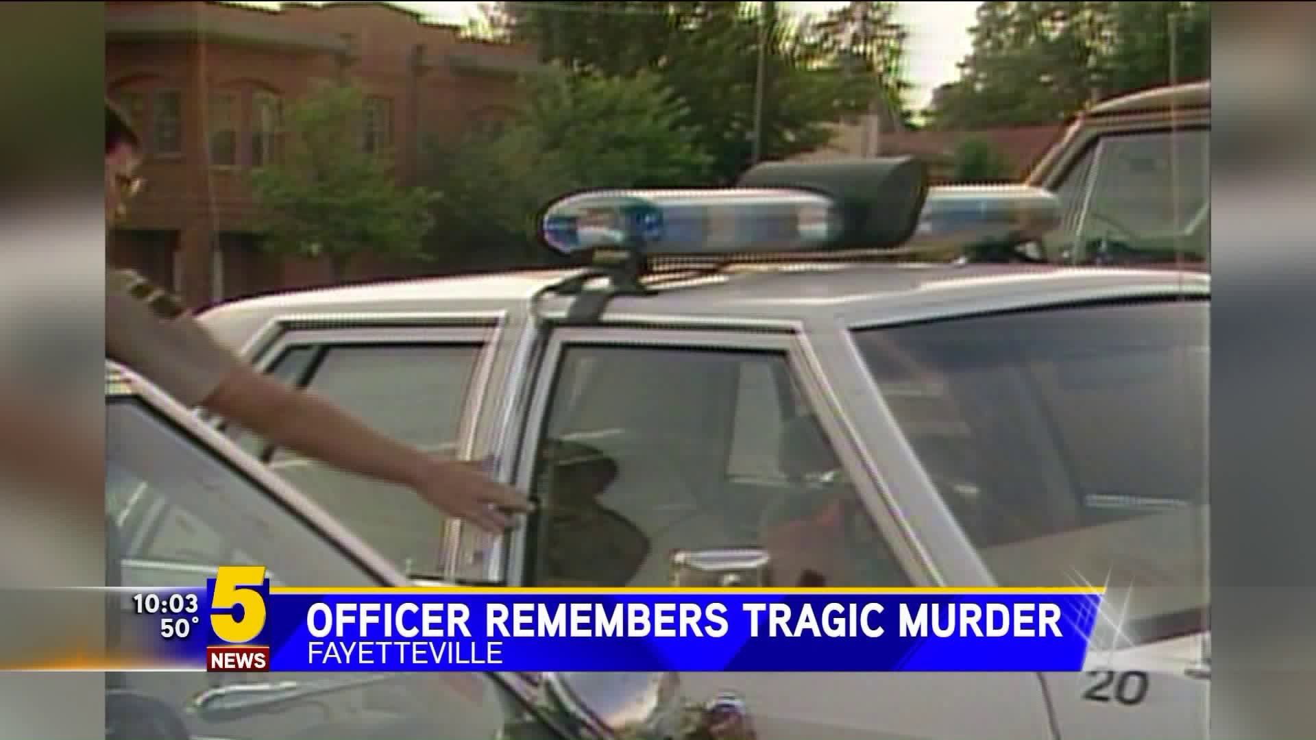 Fayetteville Officer Remembers Tragic Murder