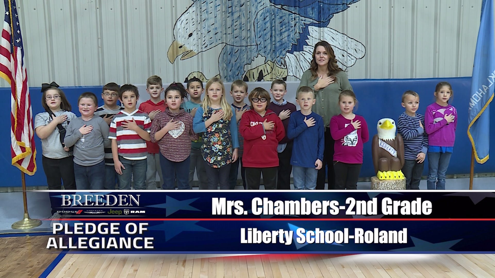 Mrs. Chambers  2nd Grade Liberty School, Roland