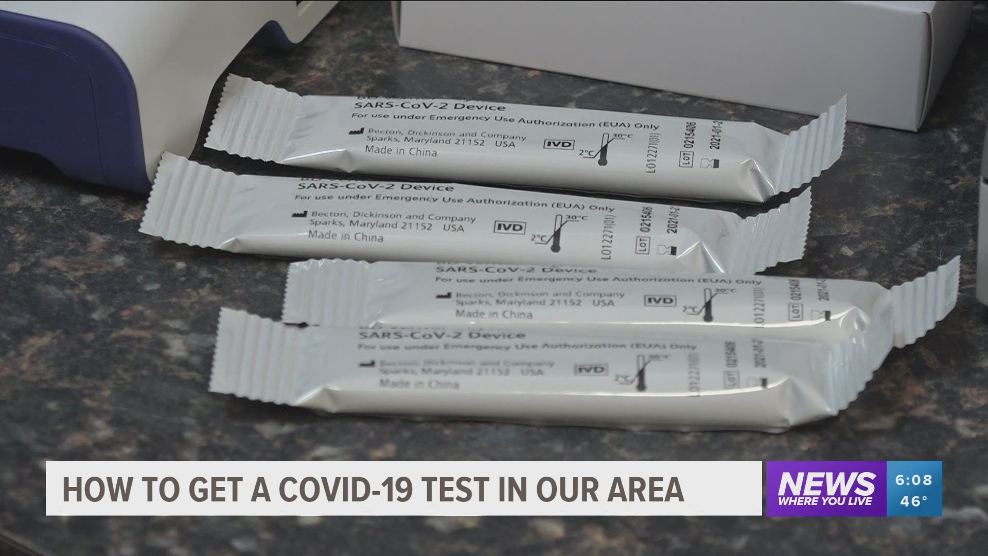 How to get a COVID-19 test in the River Valley