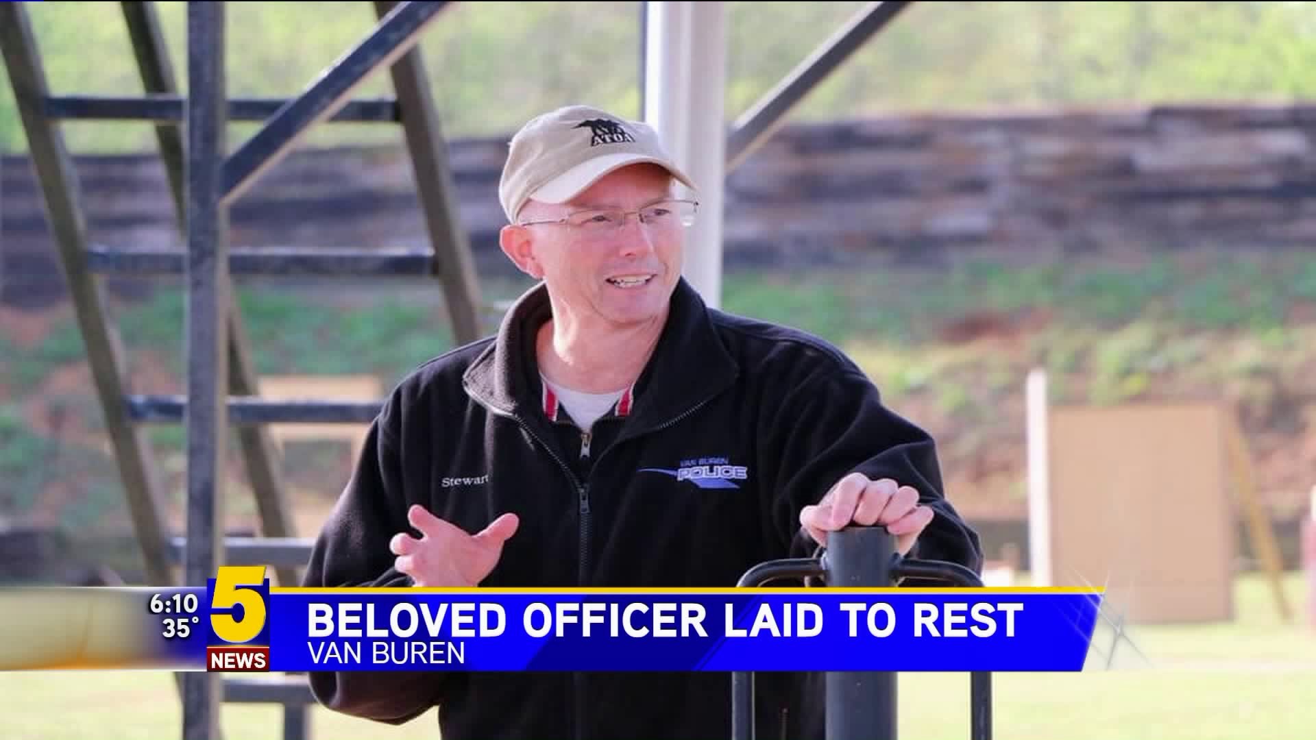 Beloved Officer Laid To Rest In Van Buren