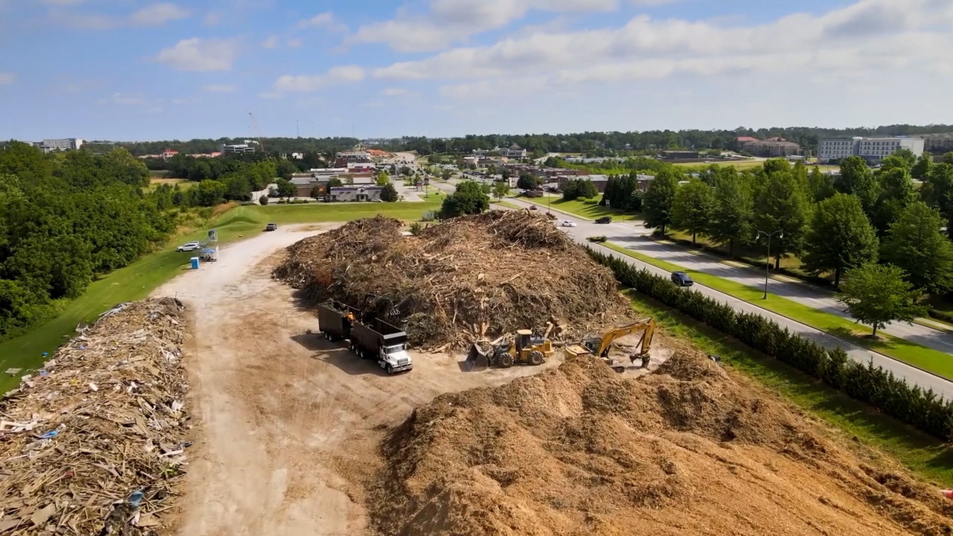 Crews across Benton County have worked to clean up hundreds of thousands of cubic yards of debris over the last two months.