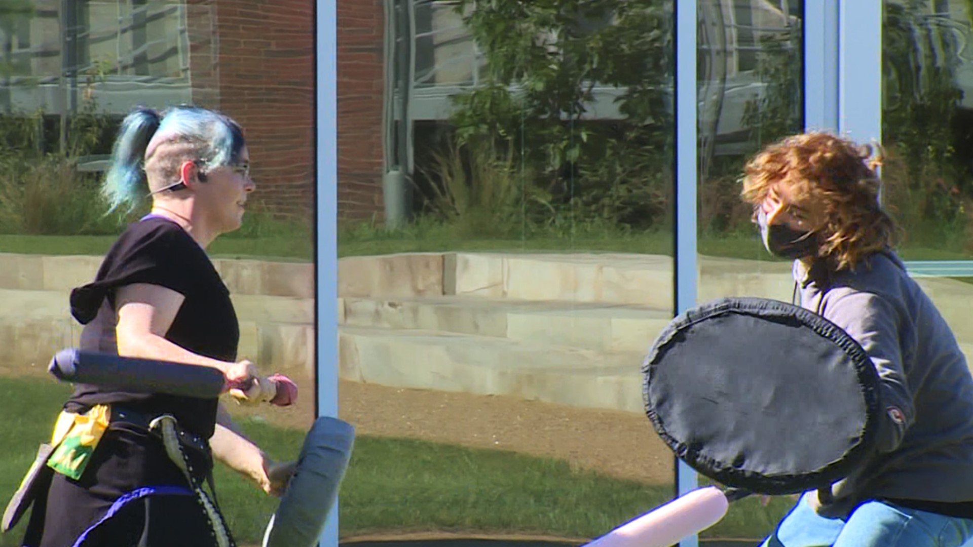 The Fayetteville Public Library hosted LARP Day on Saturday, Sept. 2.
