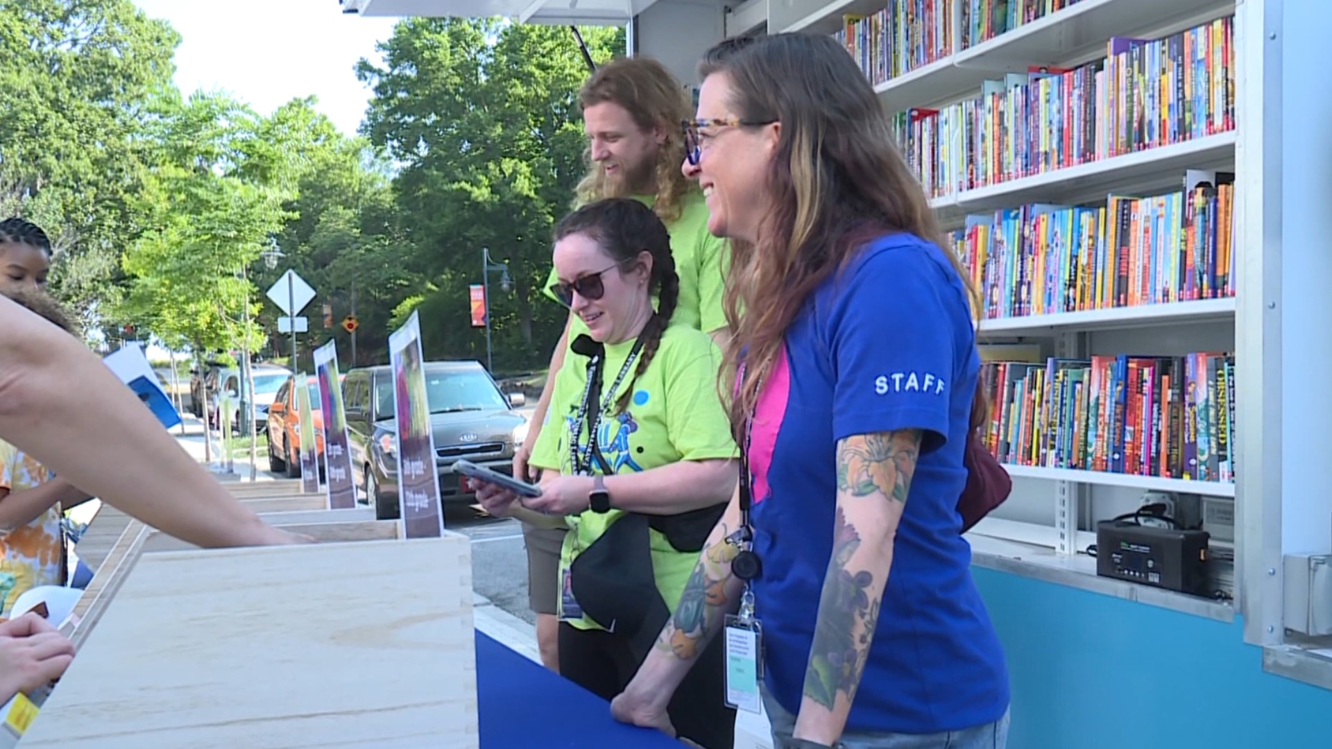 Fayetteville Public Library started its summer reading program. Anyone can sign up for the club, earn points for reading and win prizes all summer long.