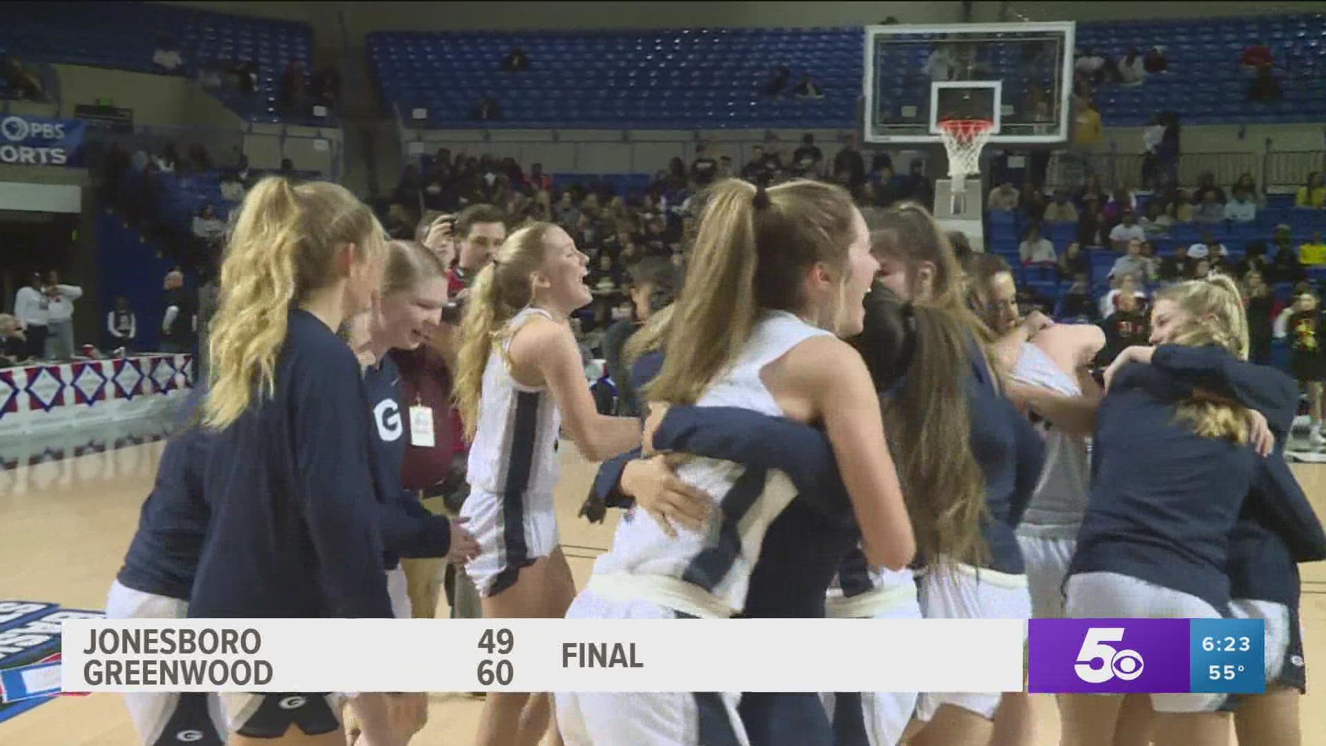 Greenwood Lady Bulldogs take down Jonesboro to win 5A State Title