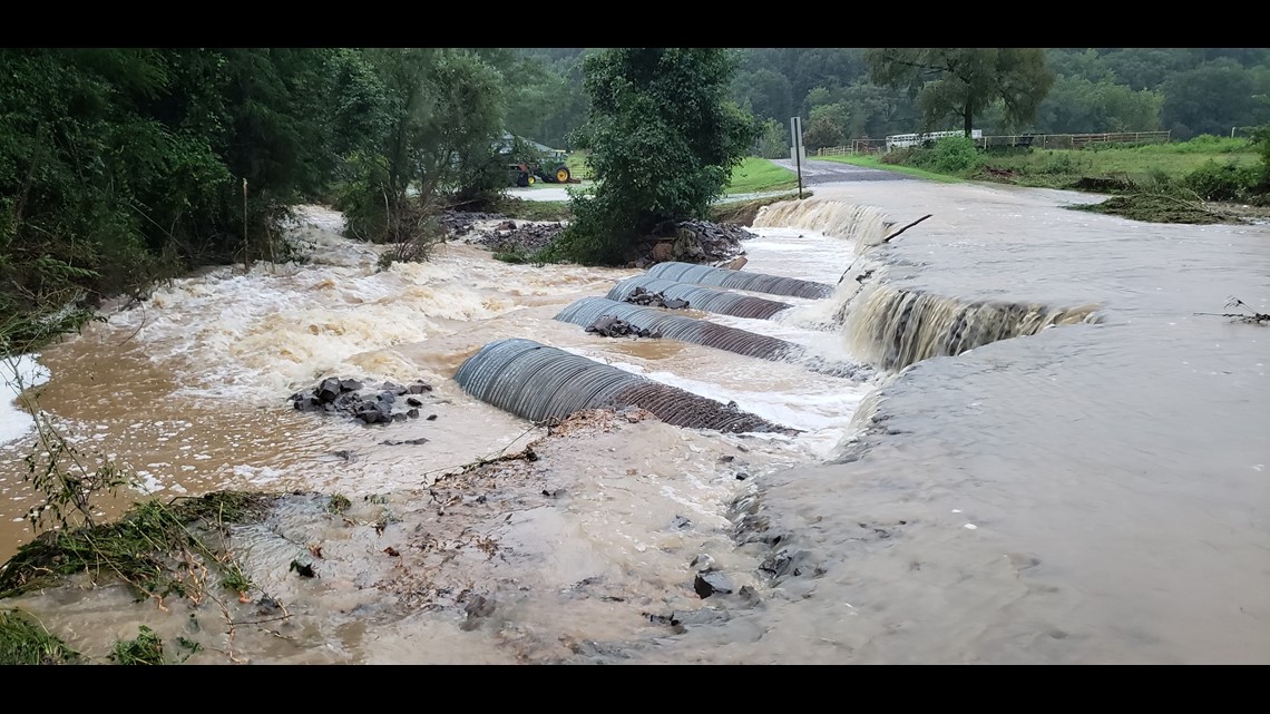 Overnight Flash Flooding Ravages River Valley, Several Roads Damaged