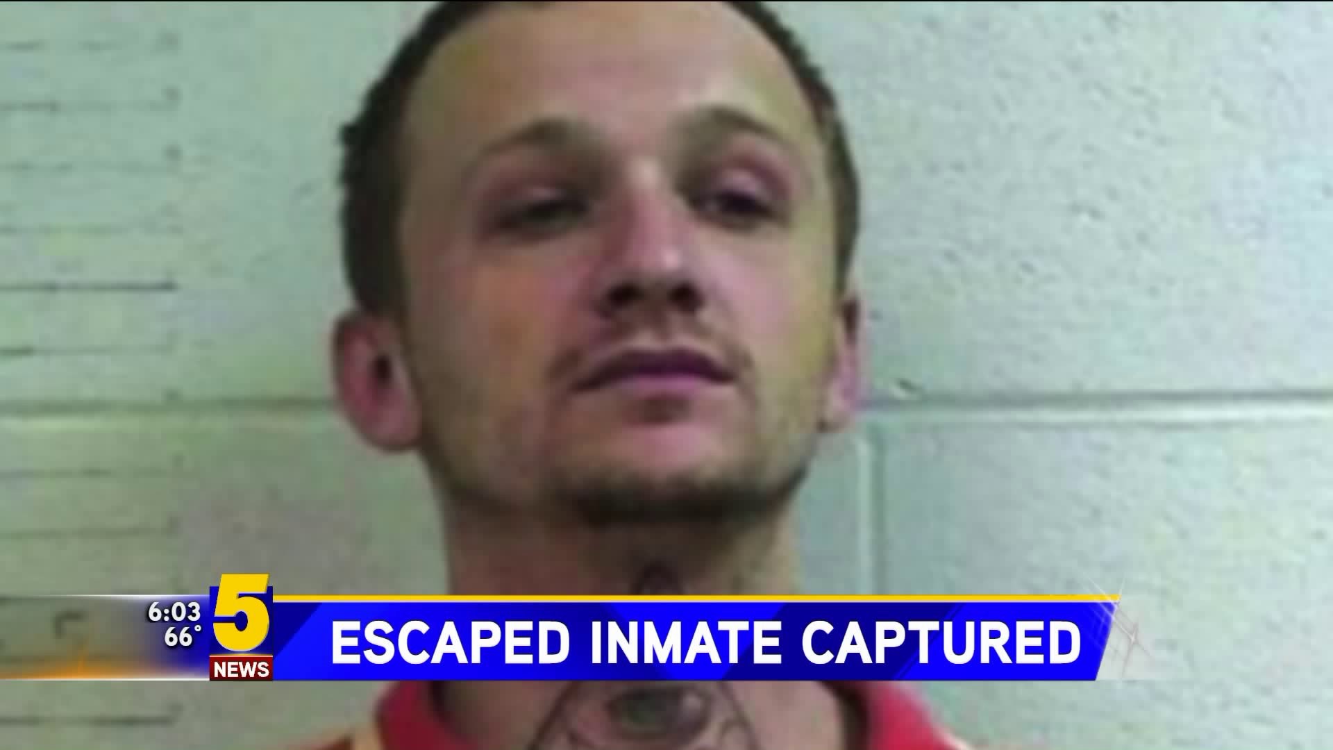 Escaped Inmate Captured In Missouri