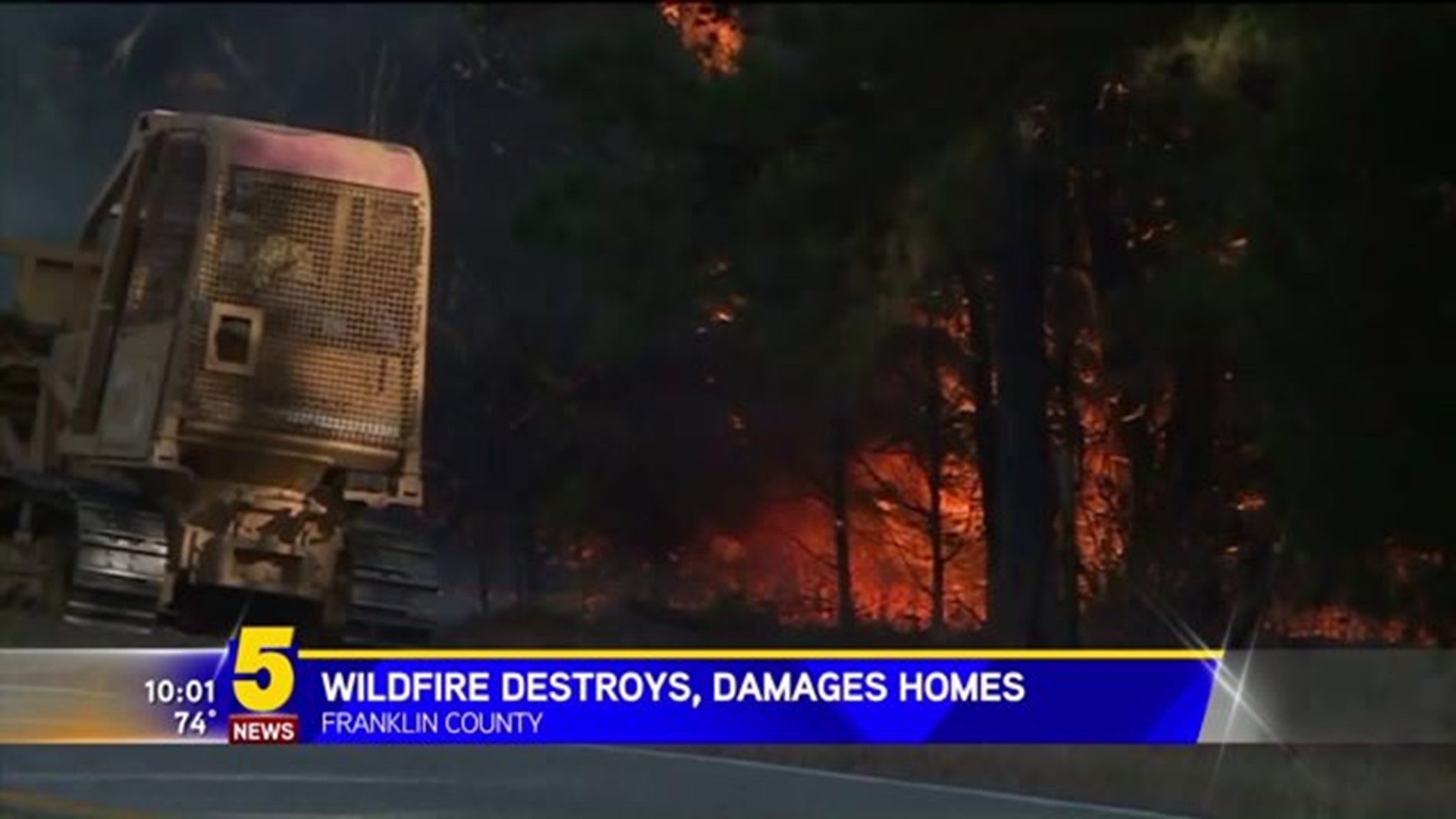Franklin County Wildfire