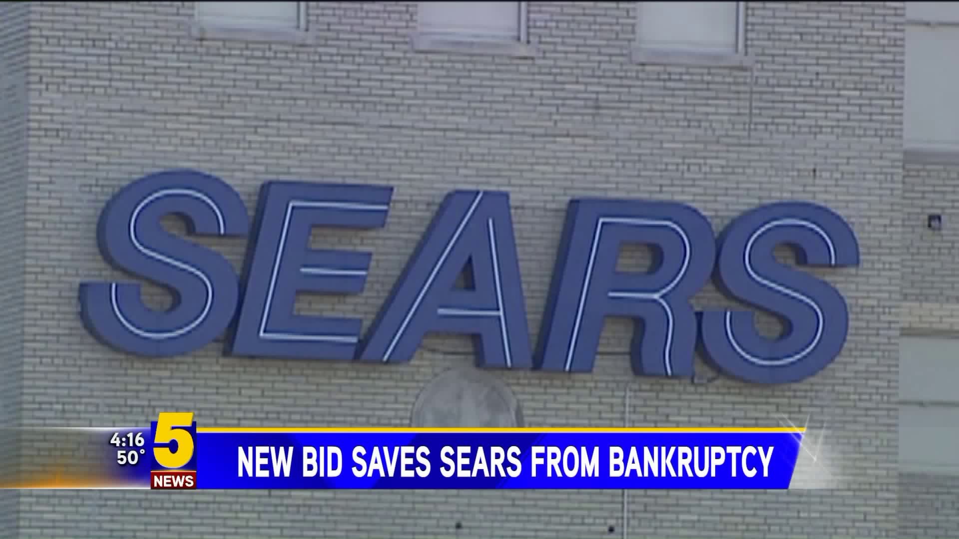 New Bid Saves Sears From Bankruptcy