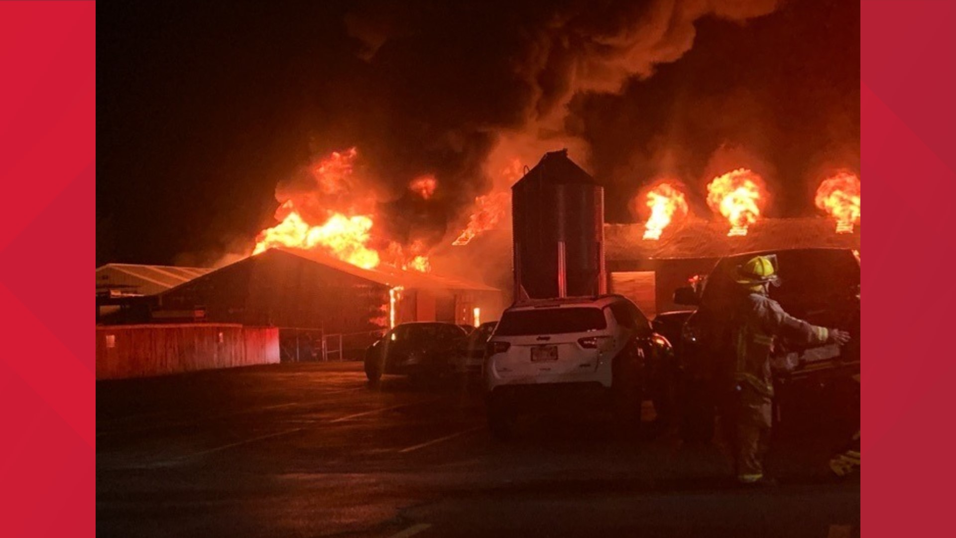 Crews responded to two structure fires in Springdale on Saturday, April 8. Credit: NWA Emergency Vehicles.