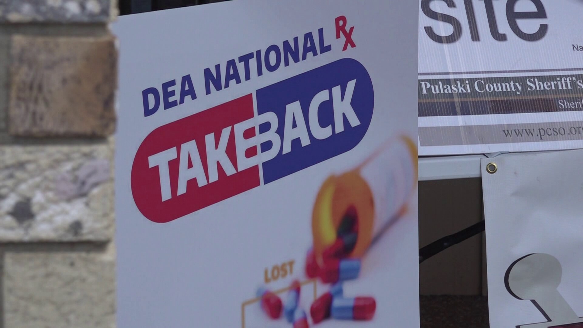 As a part of National Drug Take Back Day, cities in our area took back drugs at different locations.