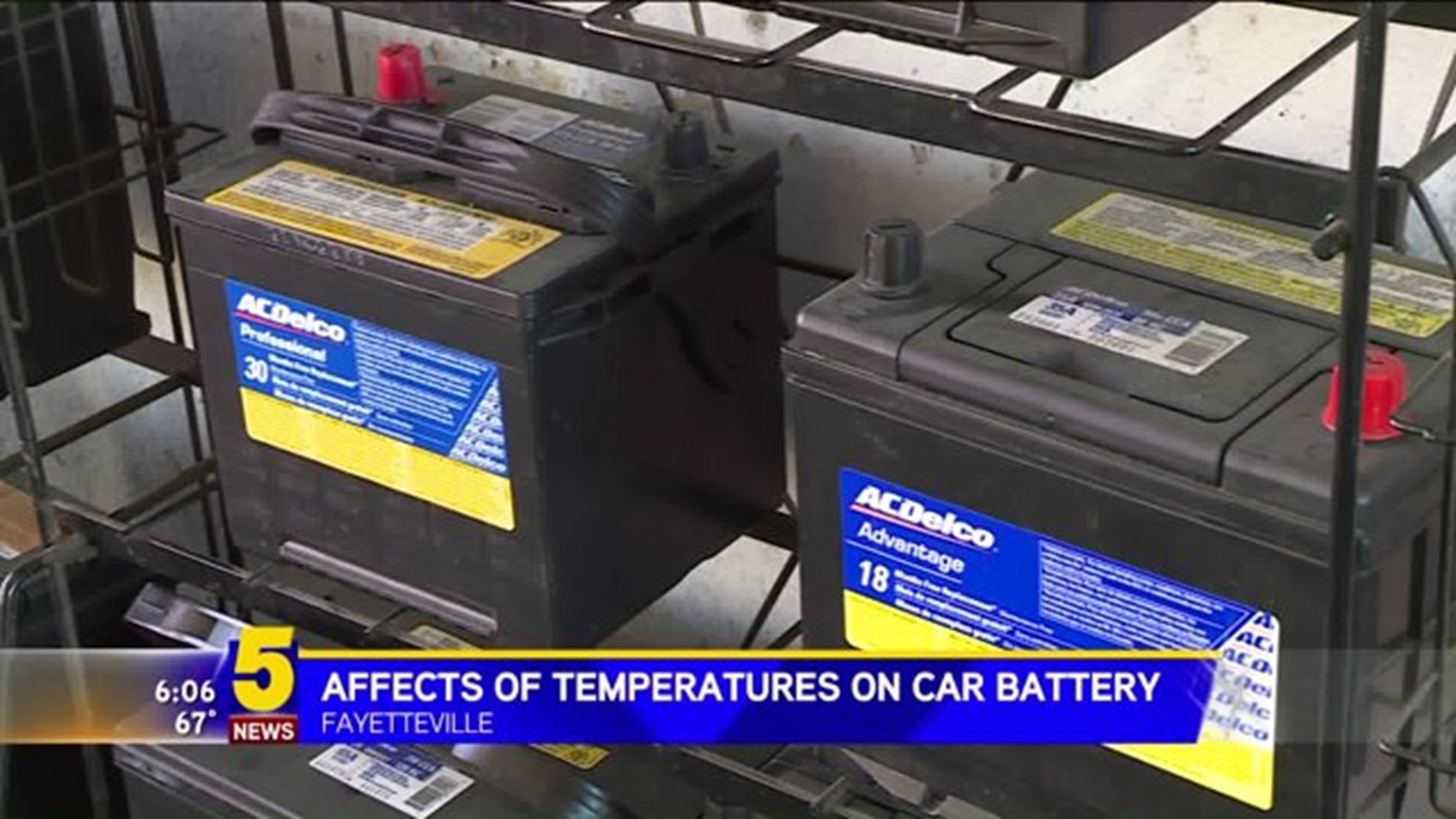 Affects Of Temperatures On Car Batteries