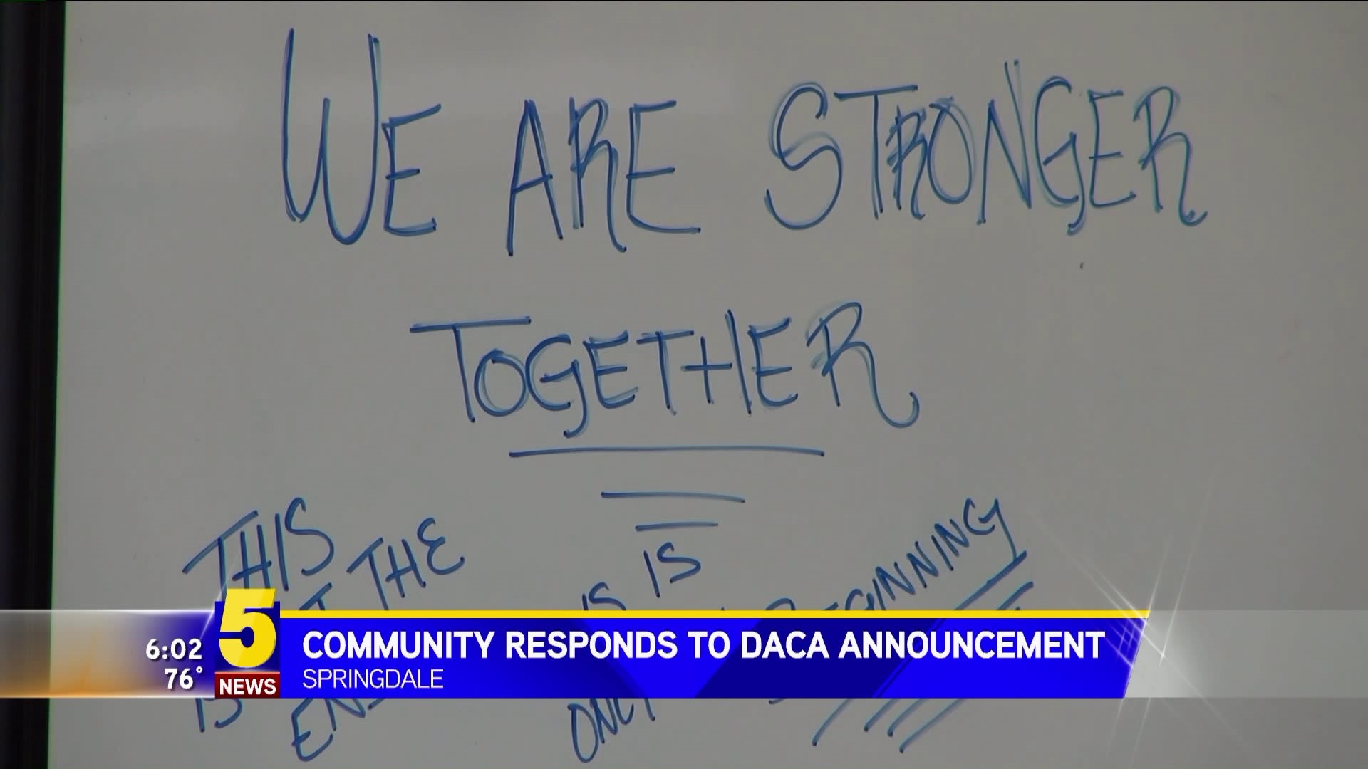 Community Responds To DACA Announcement