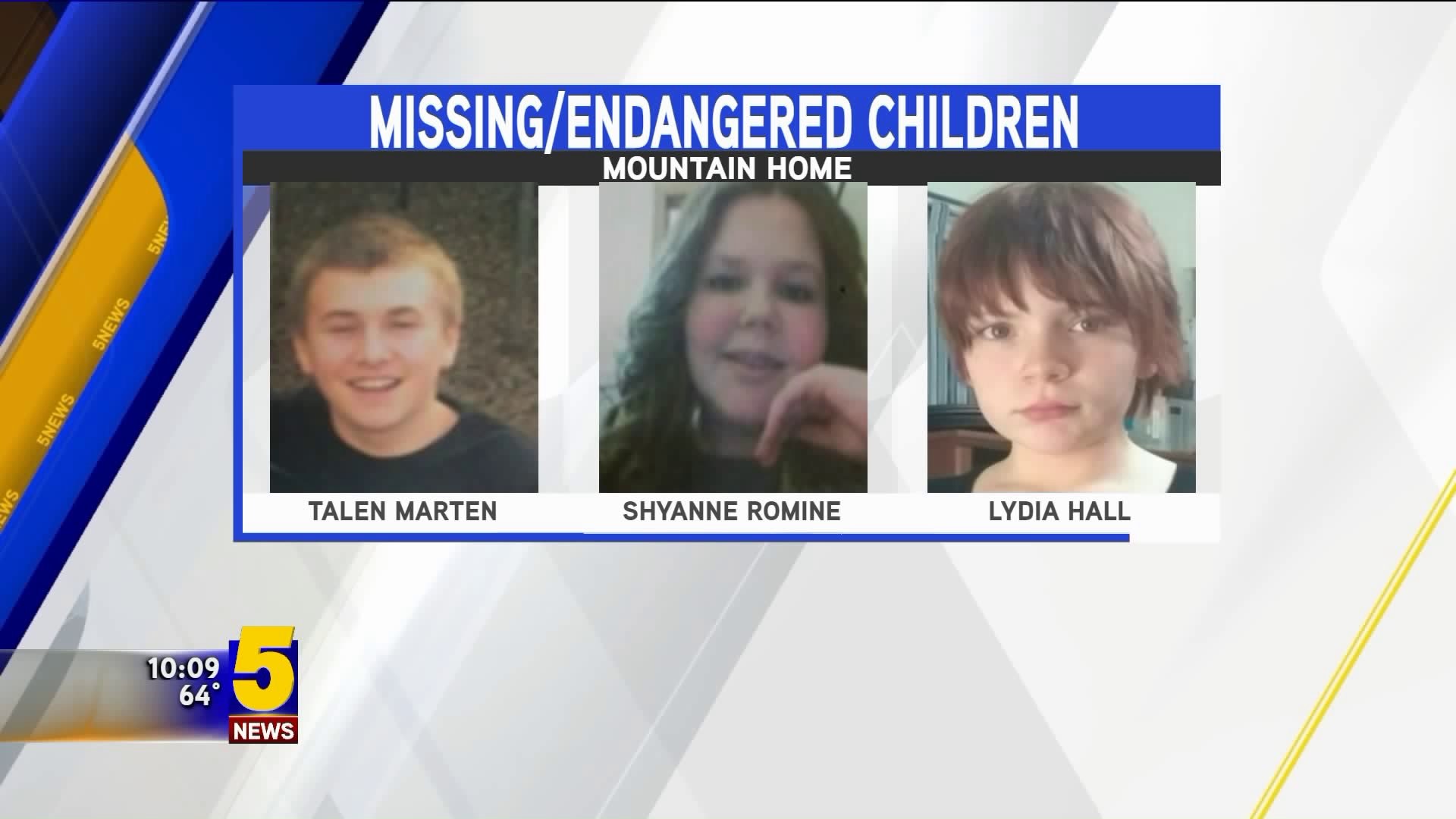 Missing/Endangered Children from Mountain Home