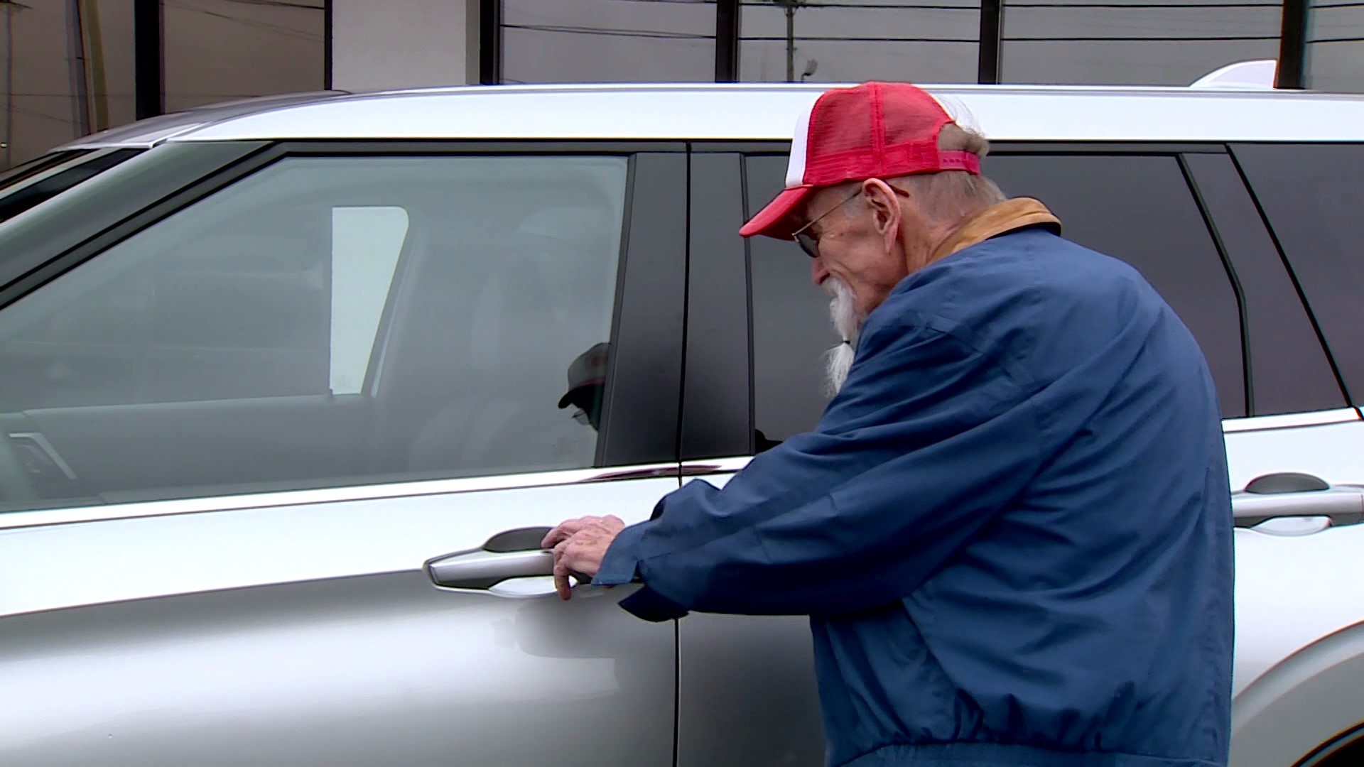 It's not often that someone has the opportunity to win a new SUV in a national contest, but an 83-year-old Mountain Home man just picked up his new ride.