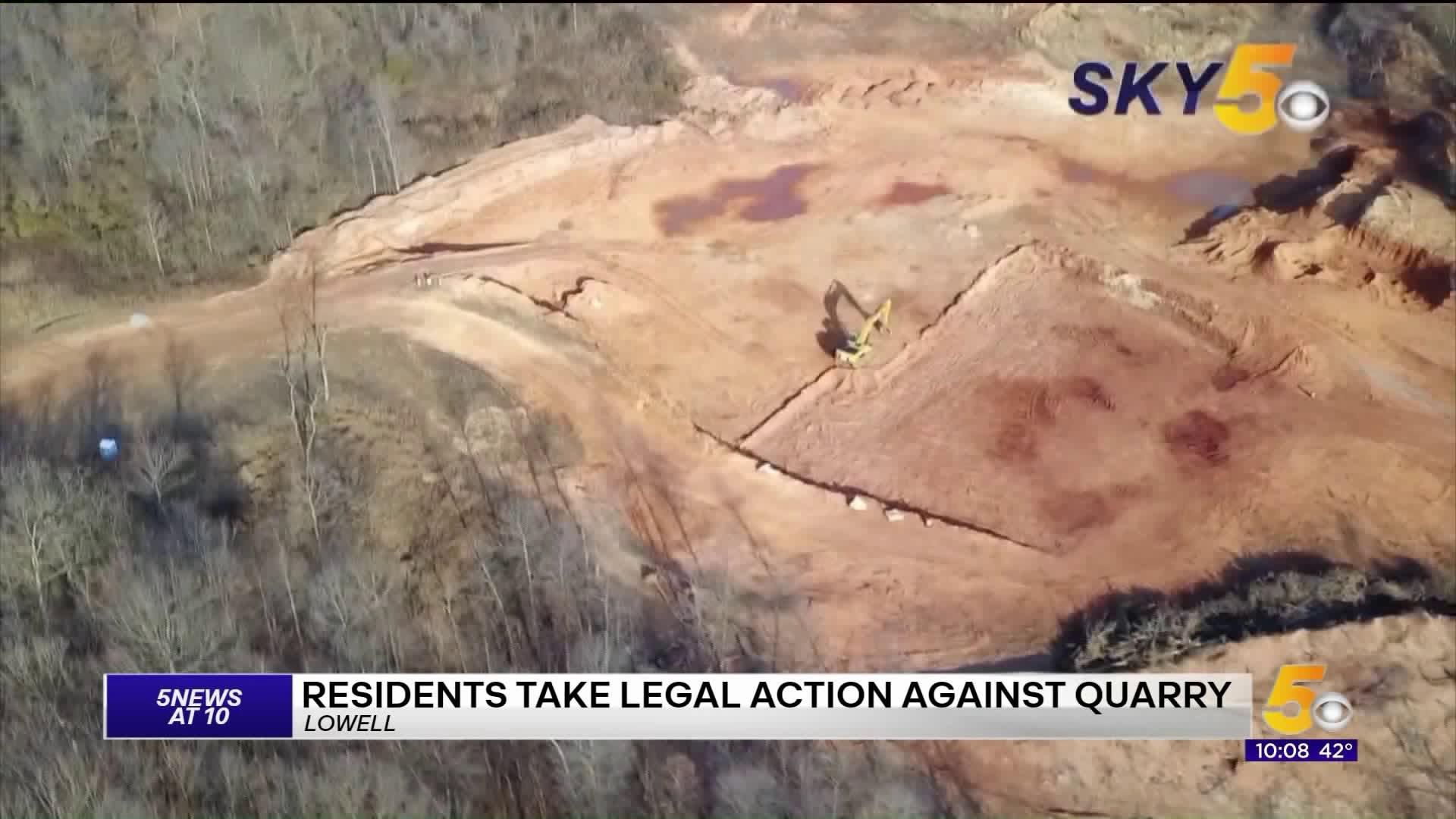 Lowell Residents Take Legal Action Against Quarry