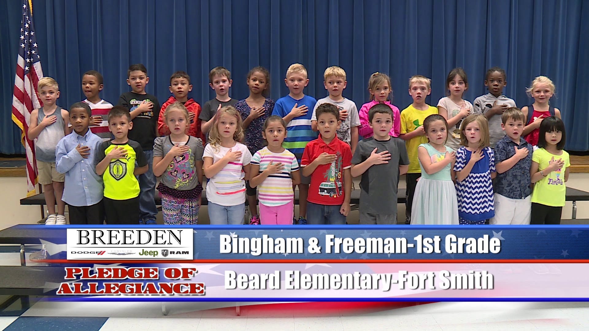Bingham & Freeman  1st Grade  Beard Elementary  Fort Smith