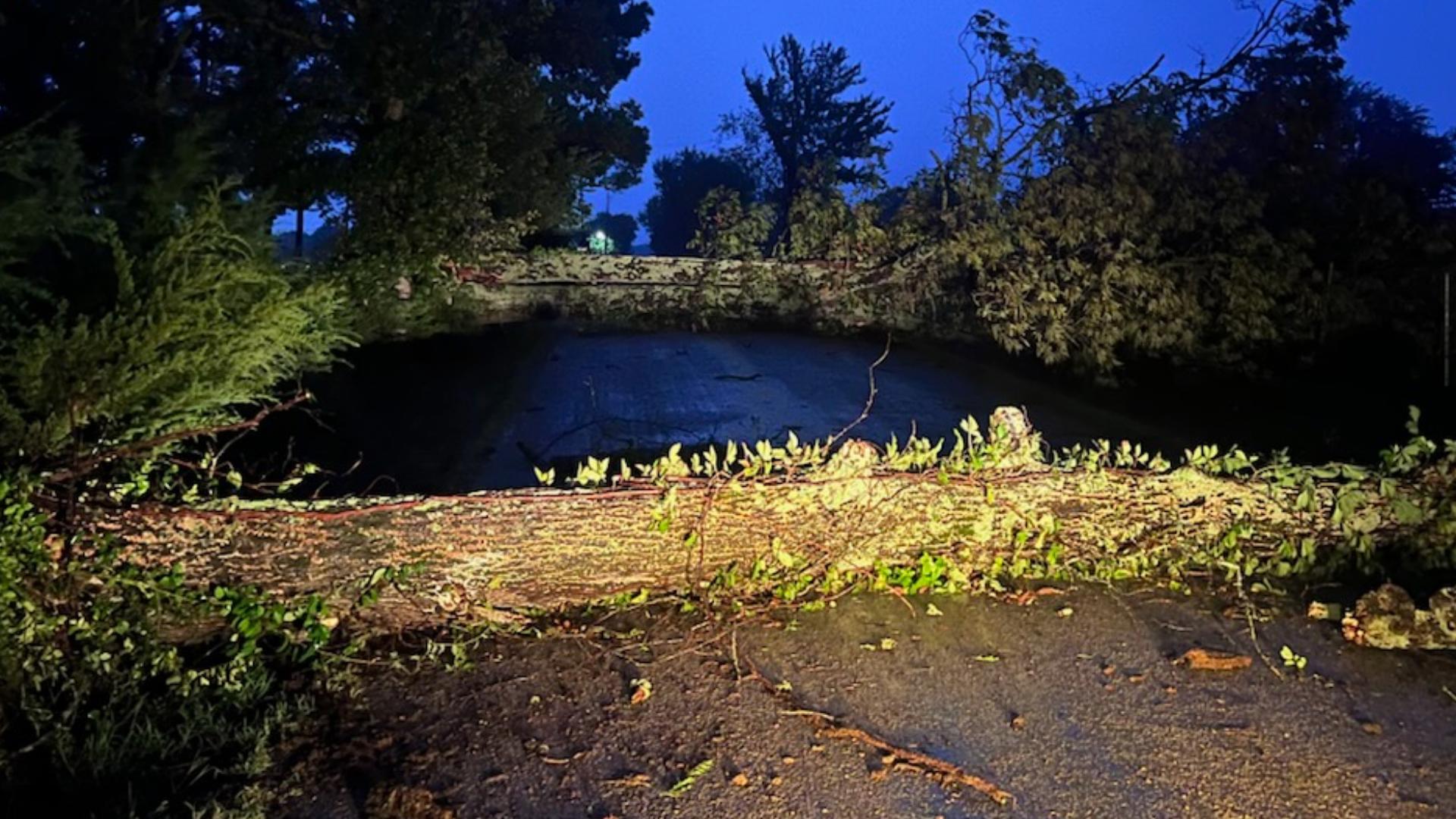 Photos: Damage left behind after severe storms across the area ...