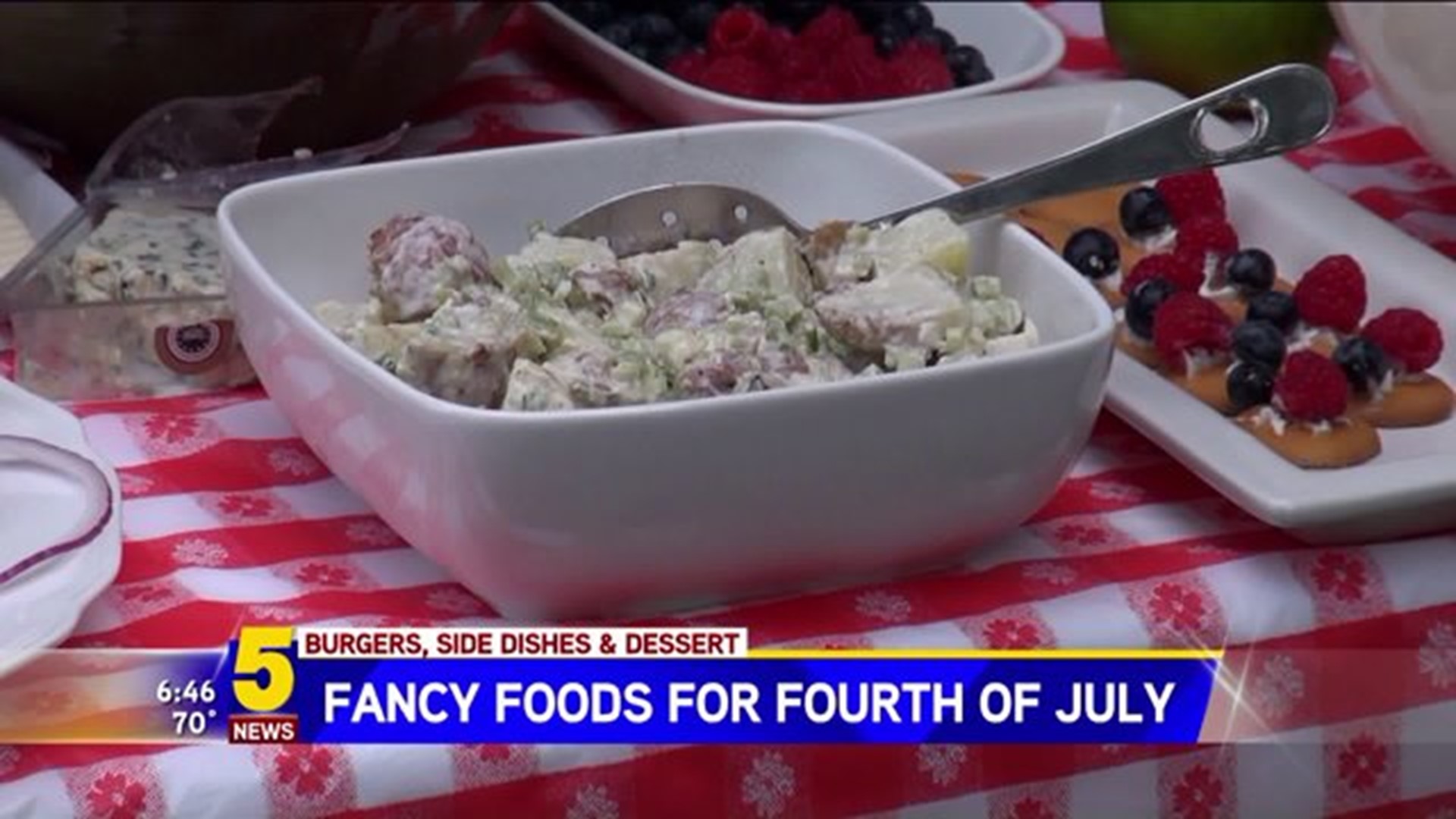 Fancy Food for Fourth of July - Part Two