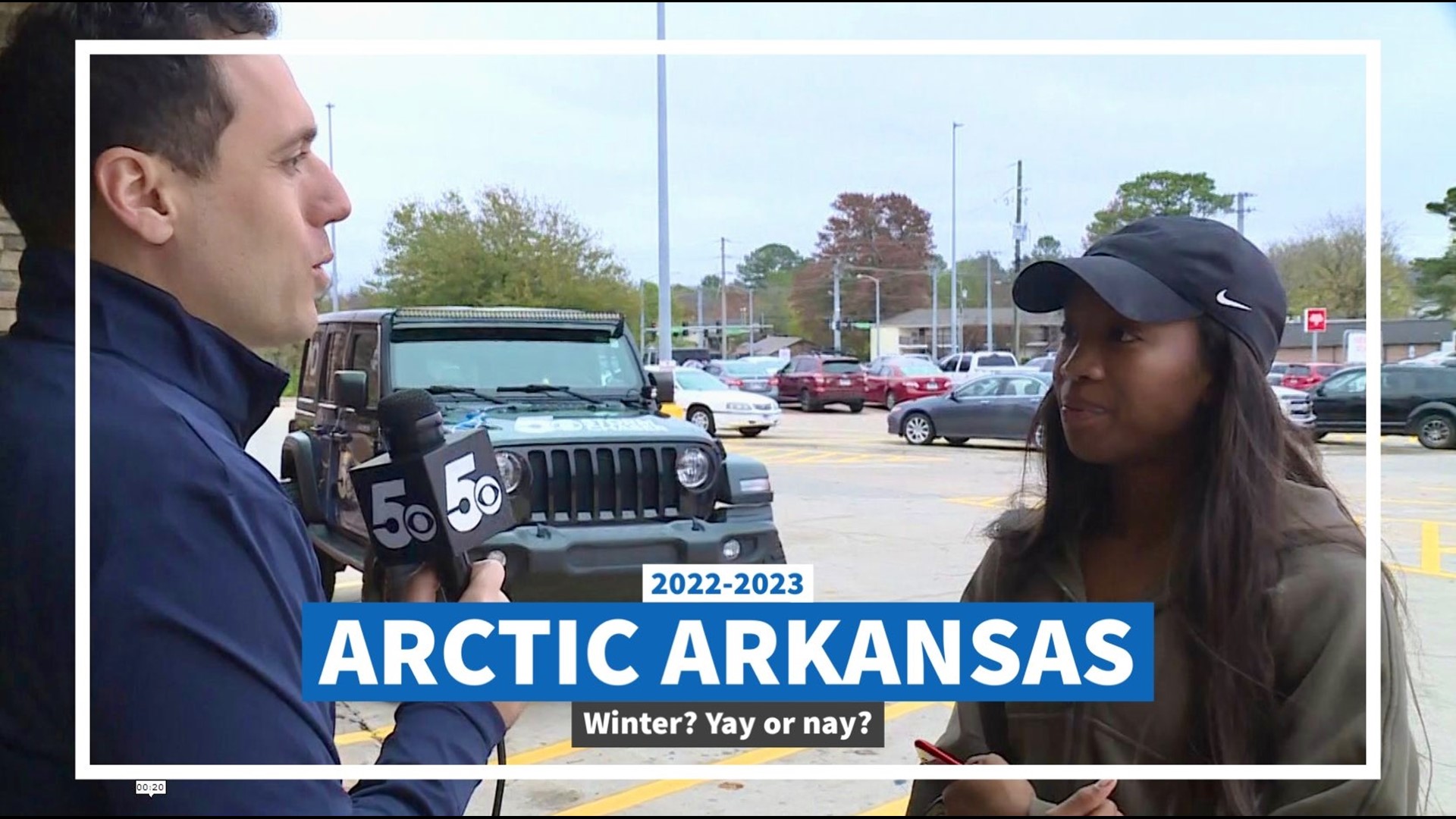 Arkansas is in a transition area between areas that get a lot of snow and areas that get almost no snow. Do locals like winter around here? Zac goes to find out.