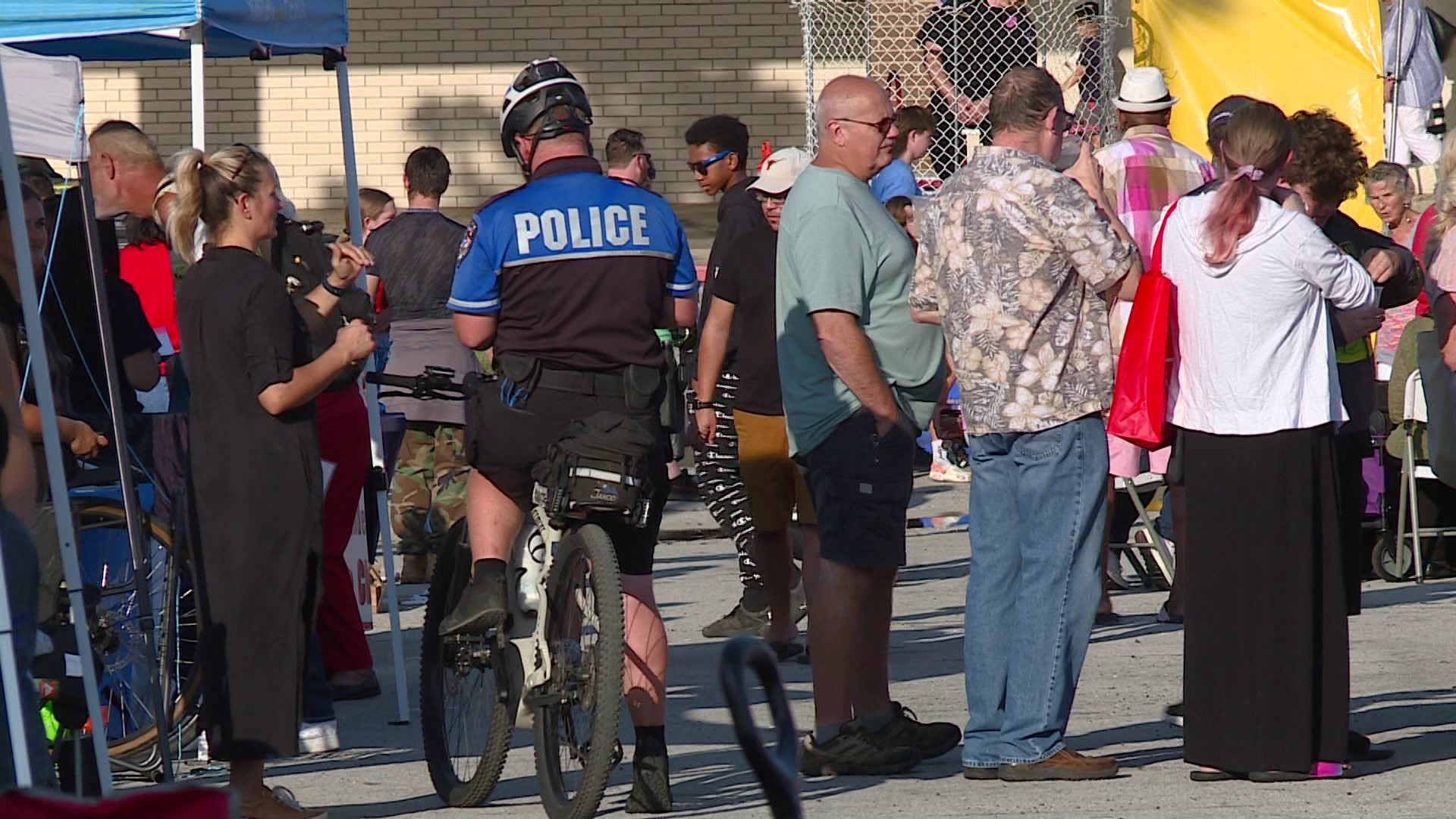 Free food and fun in Fort Smith as police held their National Night Out event.