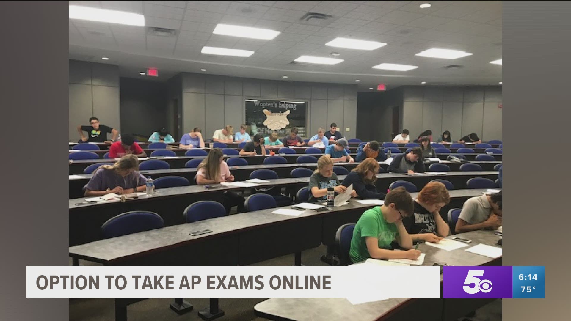 Students to take AP exams online